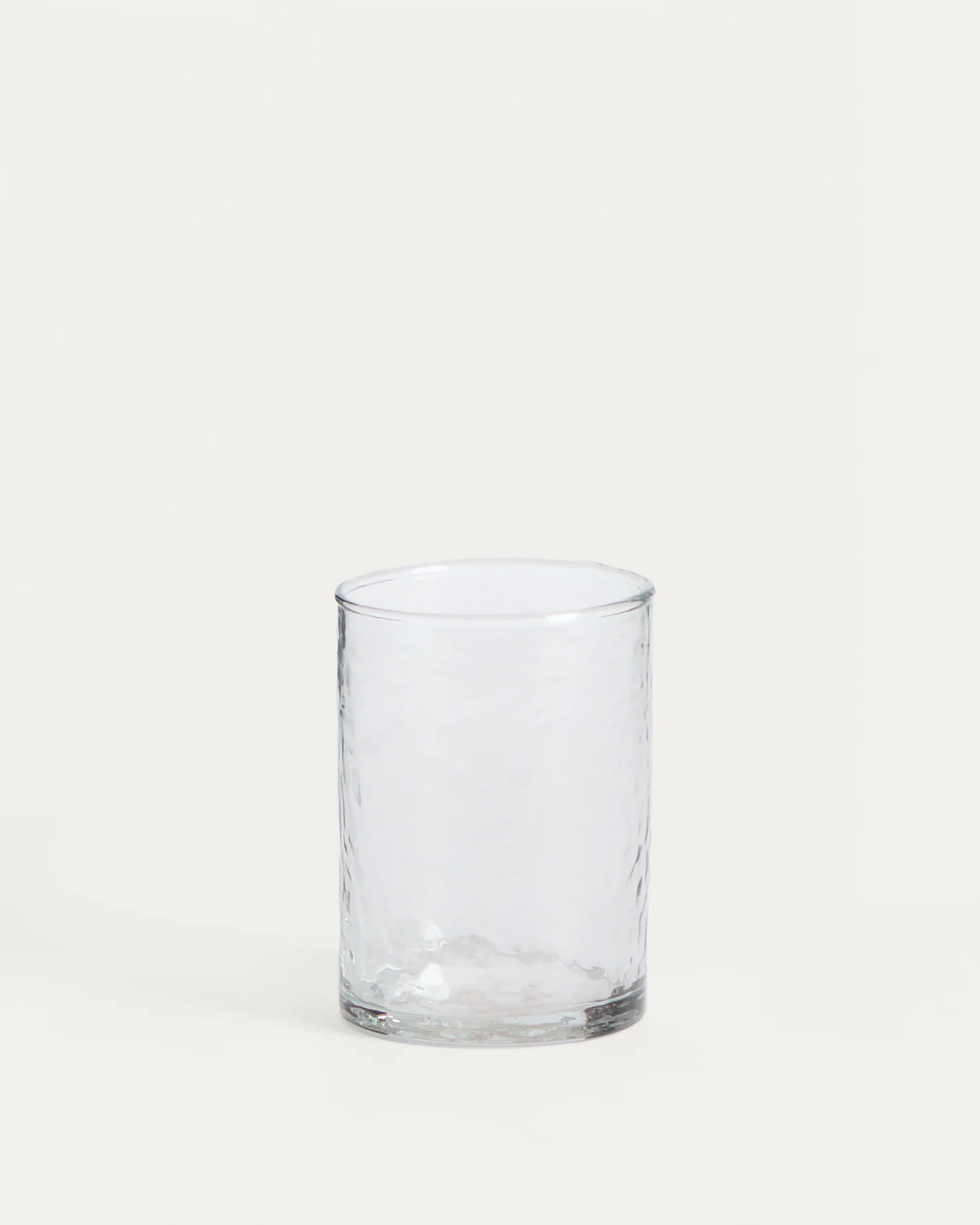 Obila cup made of transparent recycled glass