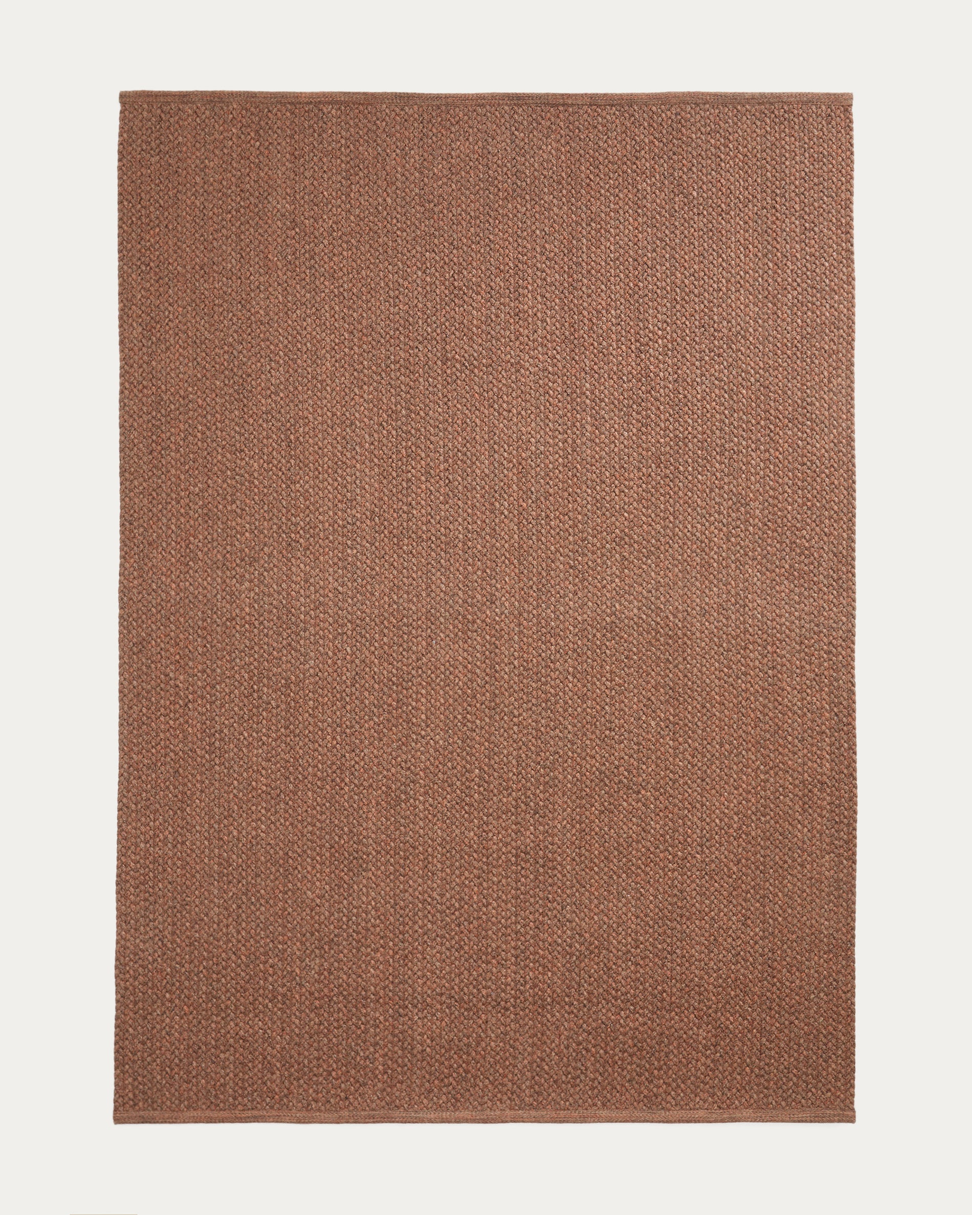 Rug Despas in synthetic fibers terracotta 160 x 230 cm