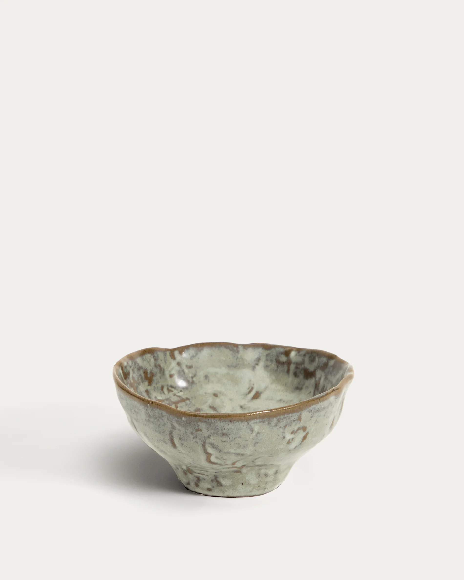 Alenia grey ceramic bowl
