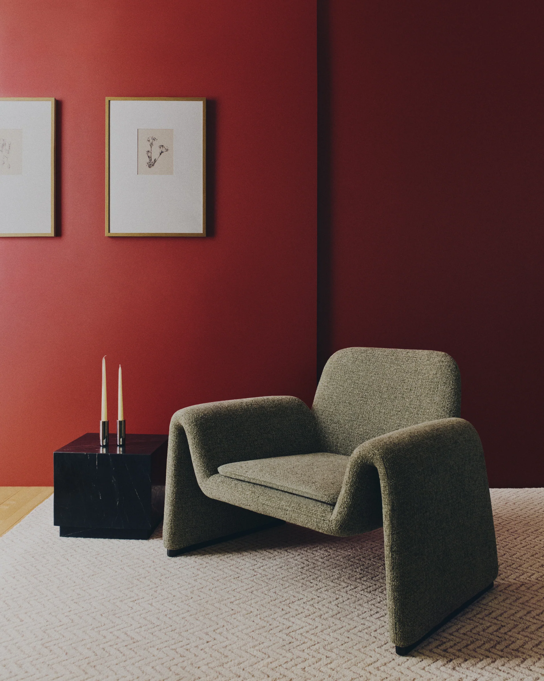 Lirena picture with botanical illustration 50 x 70cm