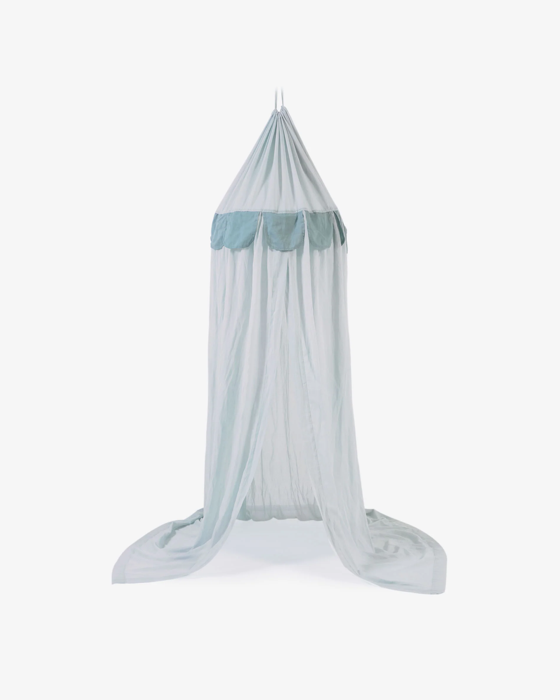 Carelene 100% cotton canopy for kids in blue