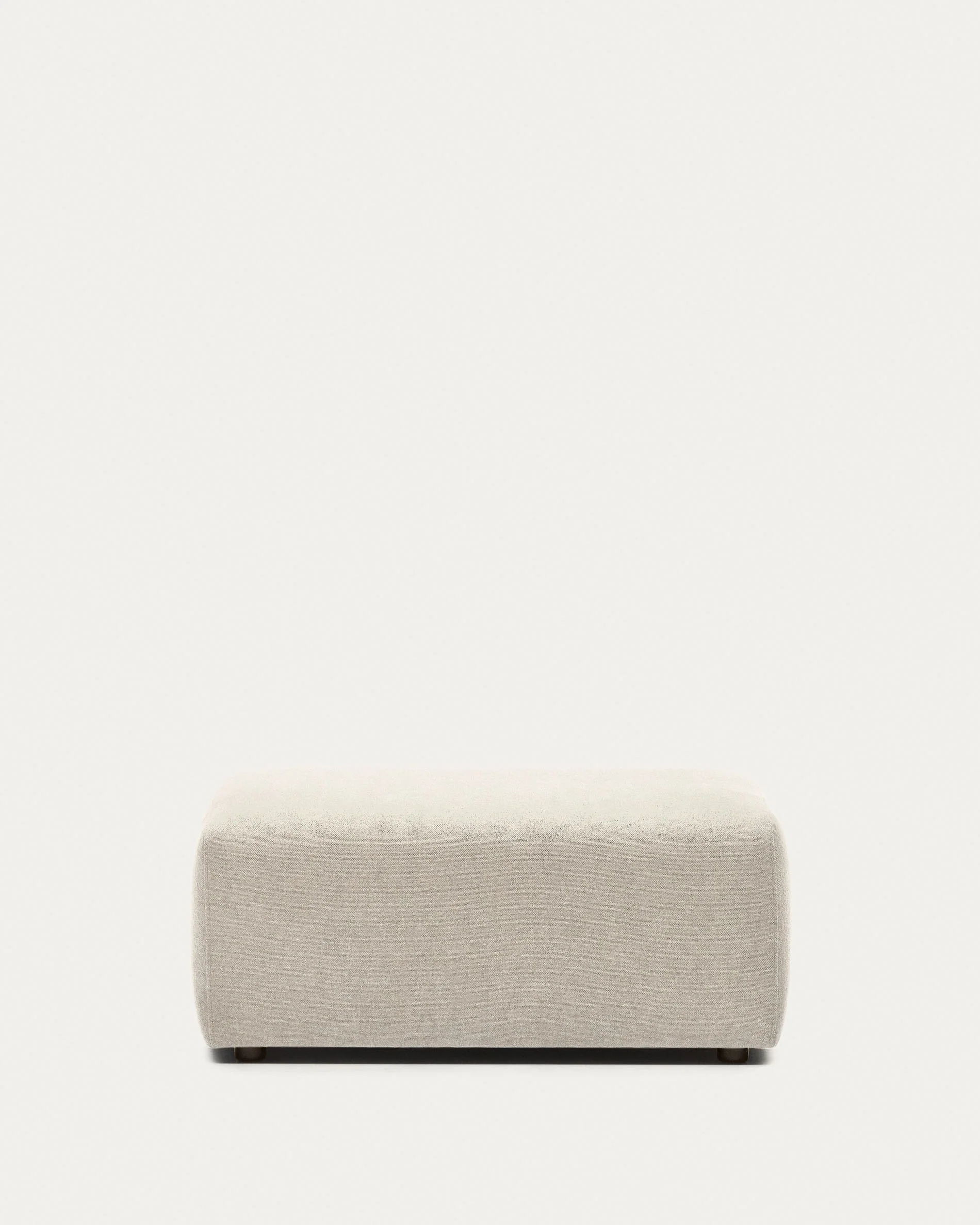 Neom end pouffe in beige, 75 x 89 cm FSC Mix Credit
