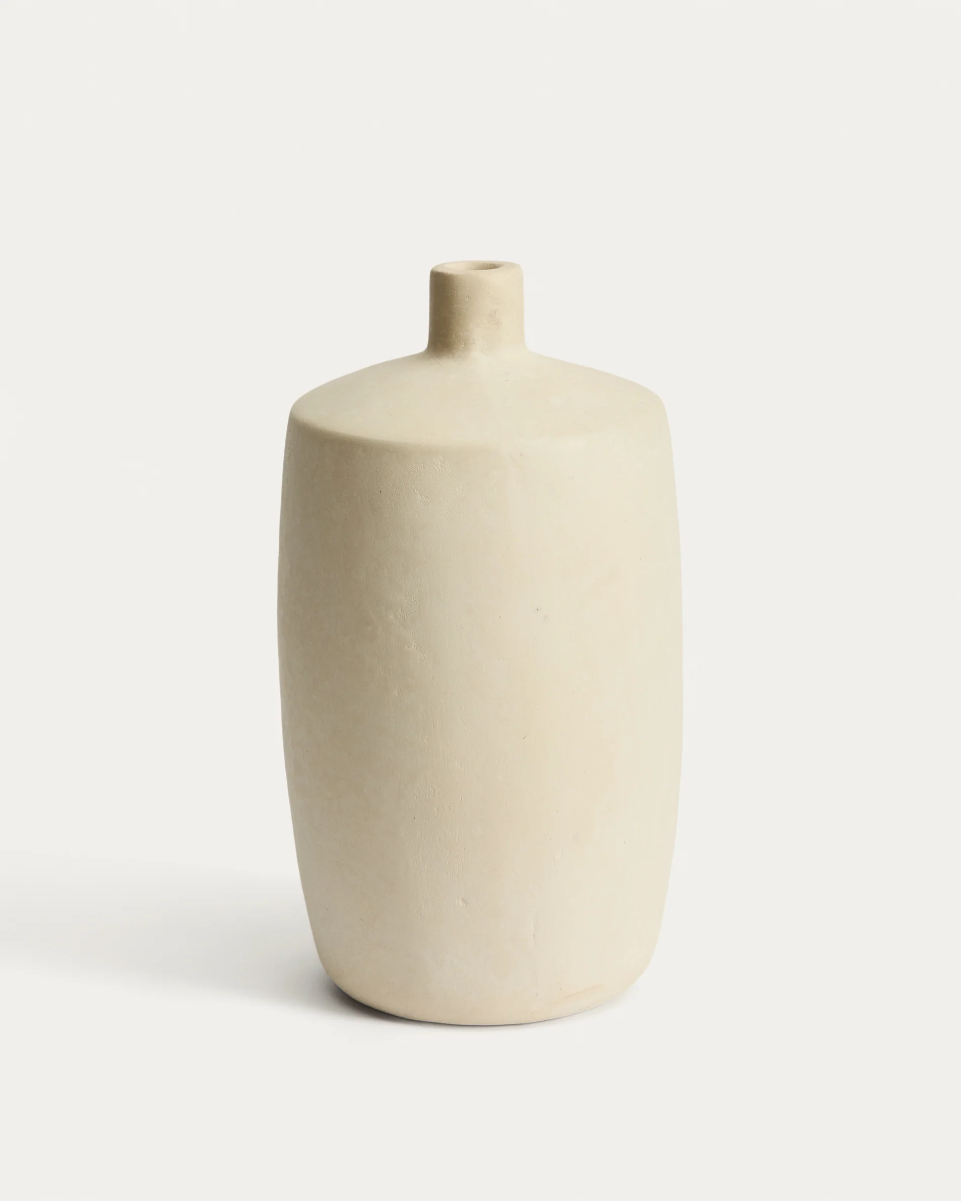 Mireni papier-mâché vase beige Ø 39 cm
