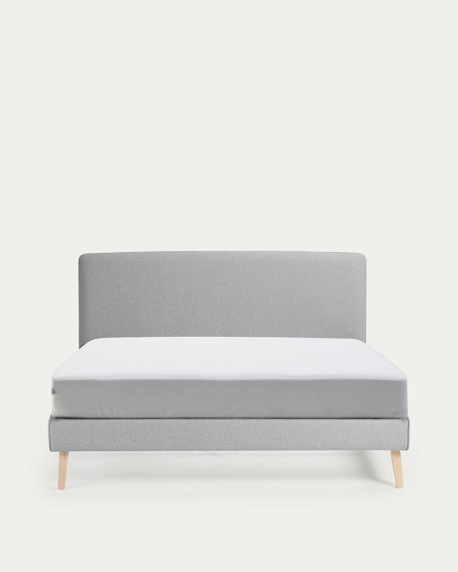 Dyla bed cover in grey for a 160 x 200 cm mattress