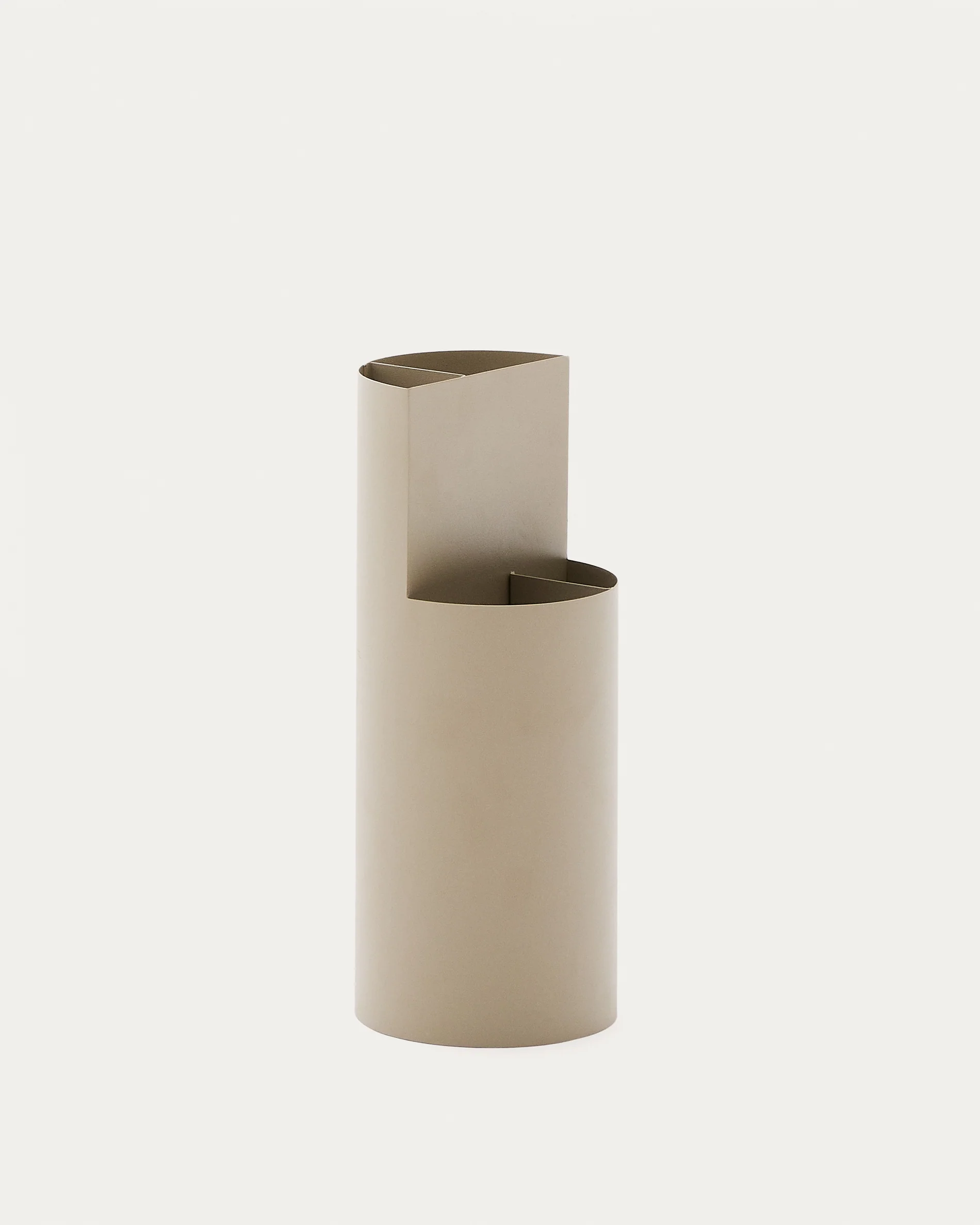 Atin beige metal small umbrella stand