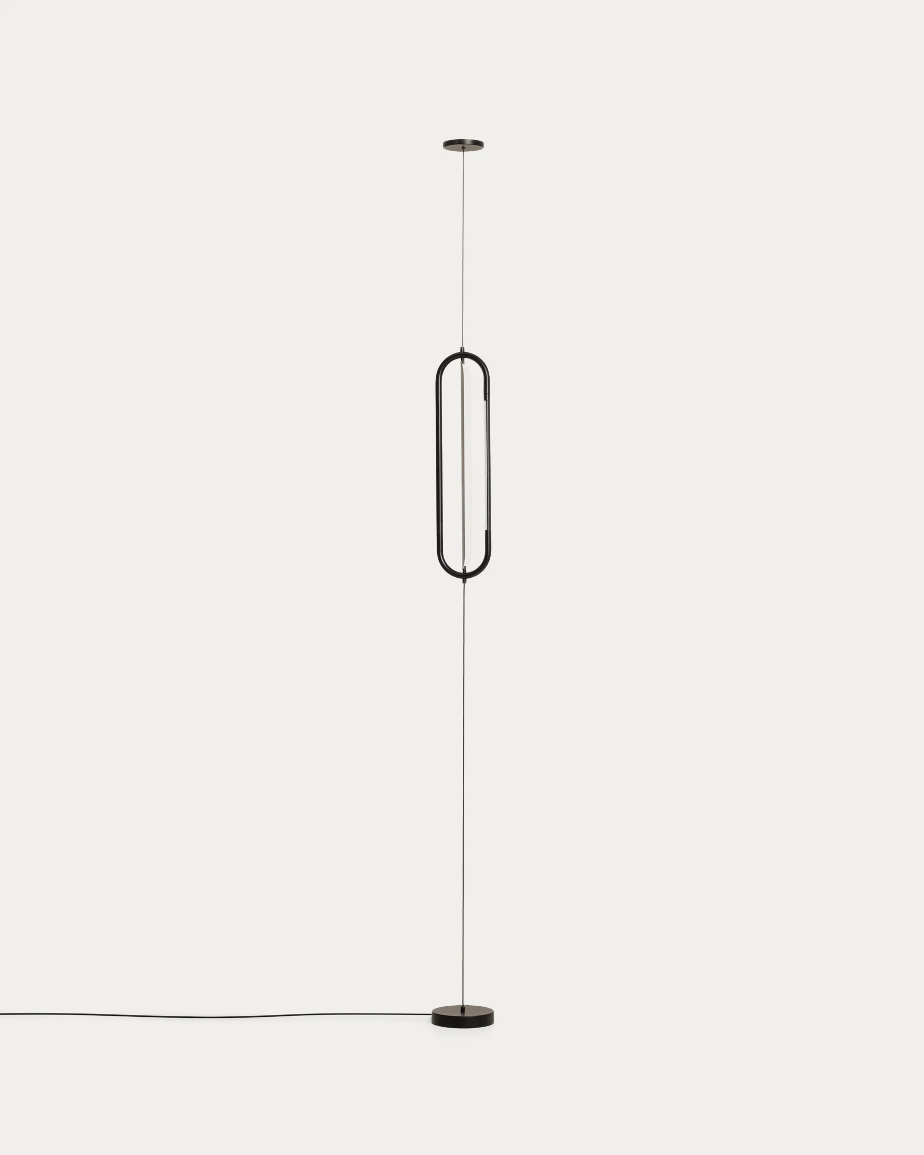 Bow black aluminium ceiling lamp Ø 16 cm