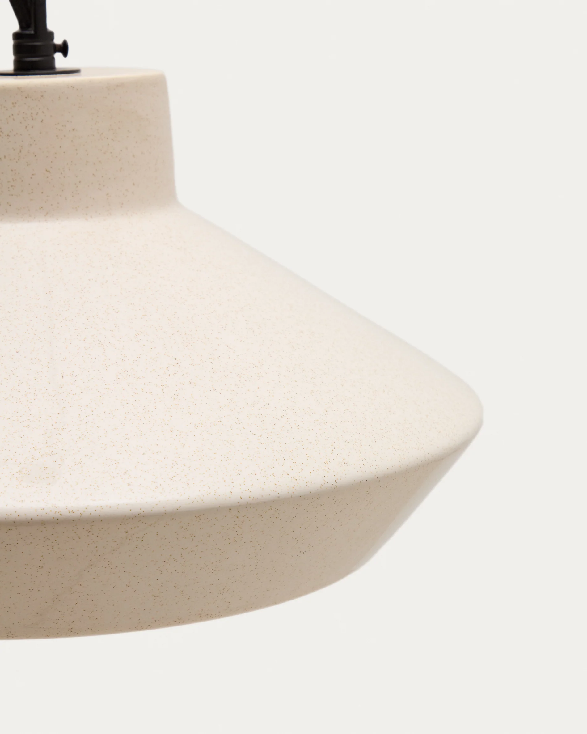 Portol beige ceramic ceiling lamp