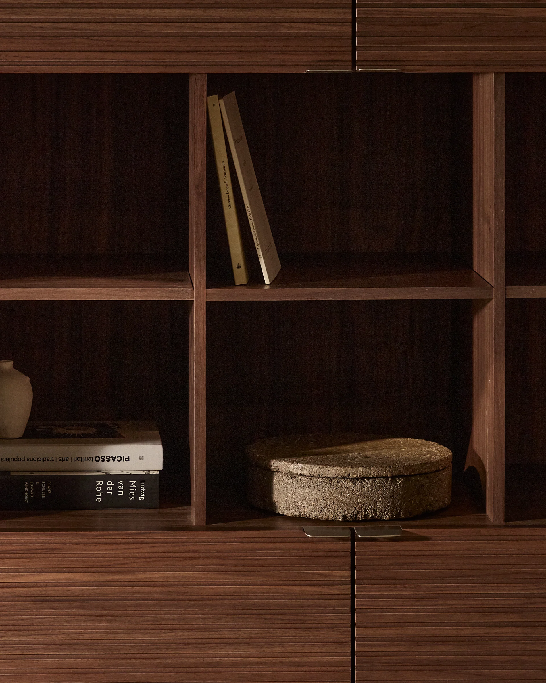 Mirani decorative stone box Ø 23 cm