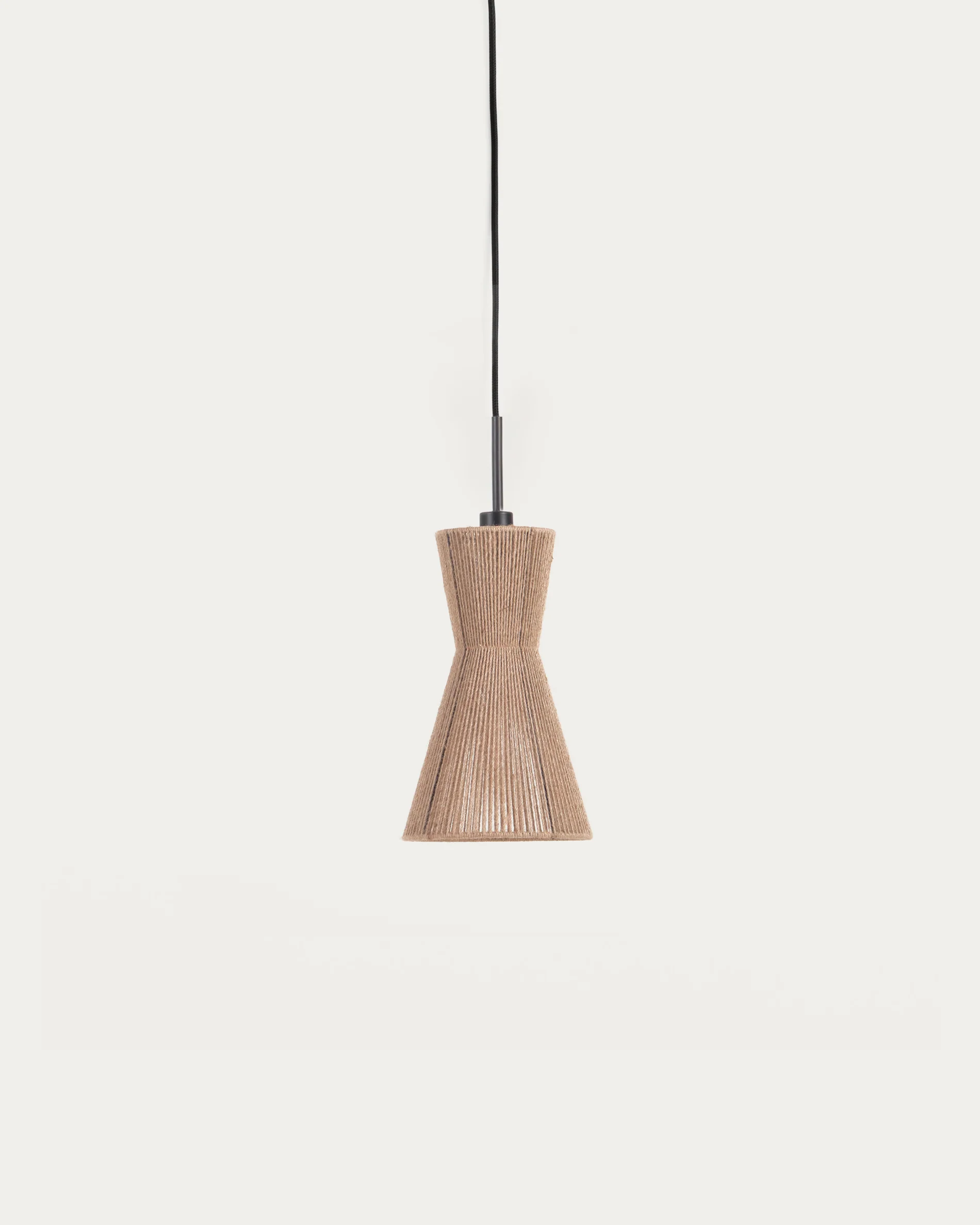 Crista jute light shade with natural finish Ø 24.5 cm