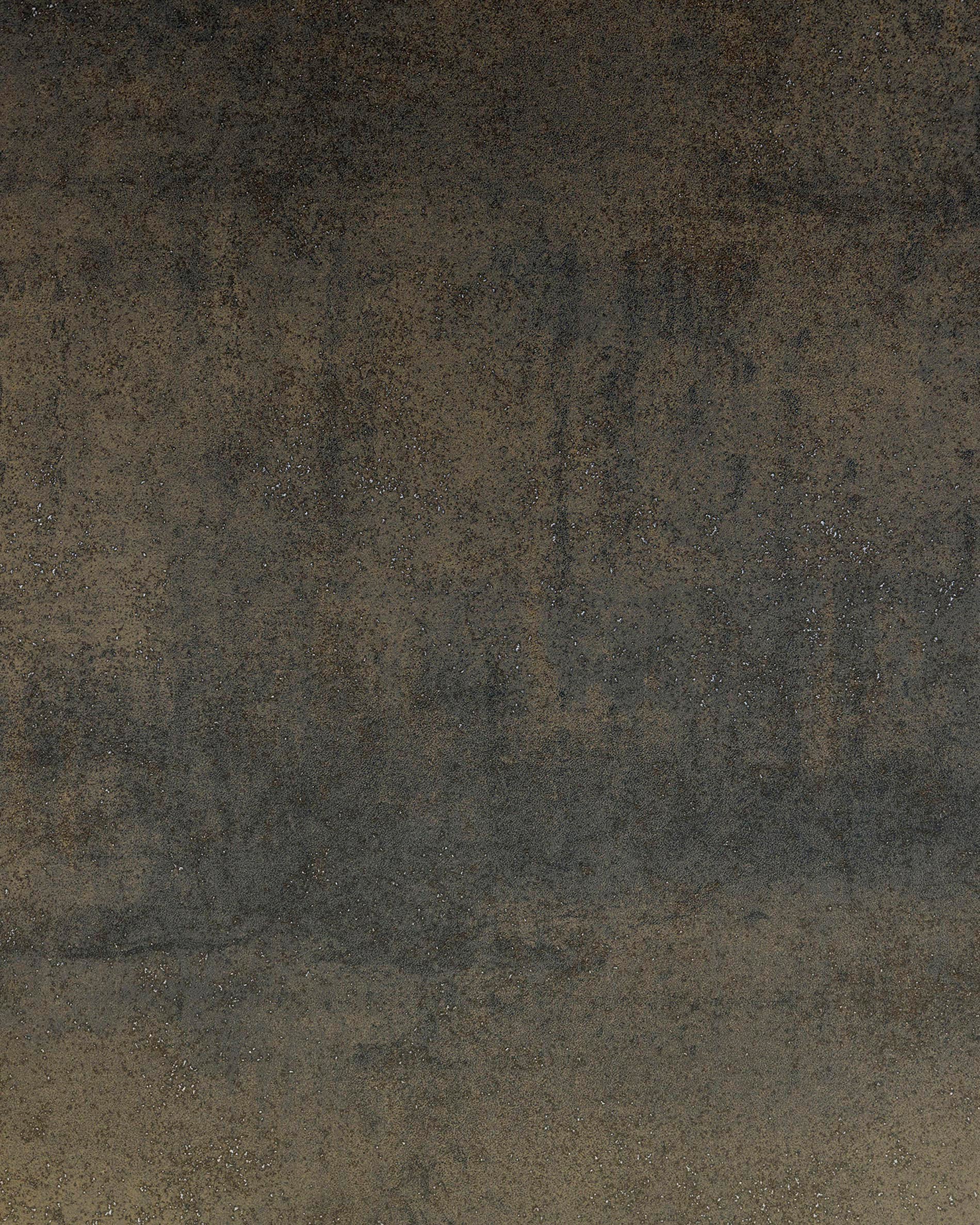 Argo table in Iron Moss porcelain and steel legs with white finish, 160 x 90 cm