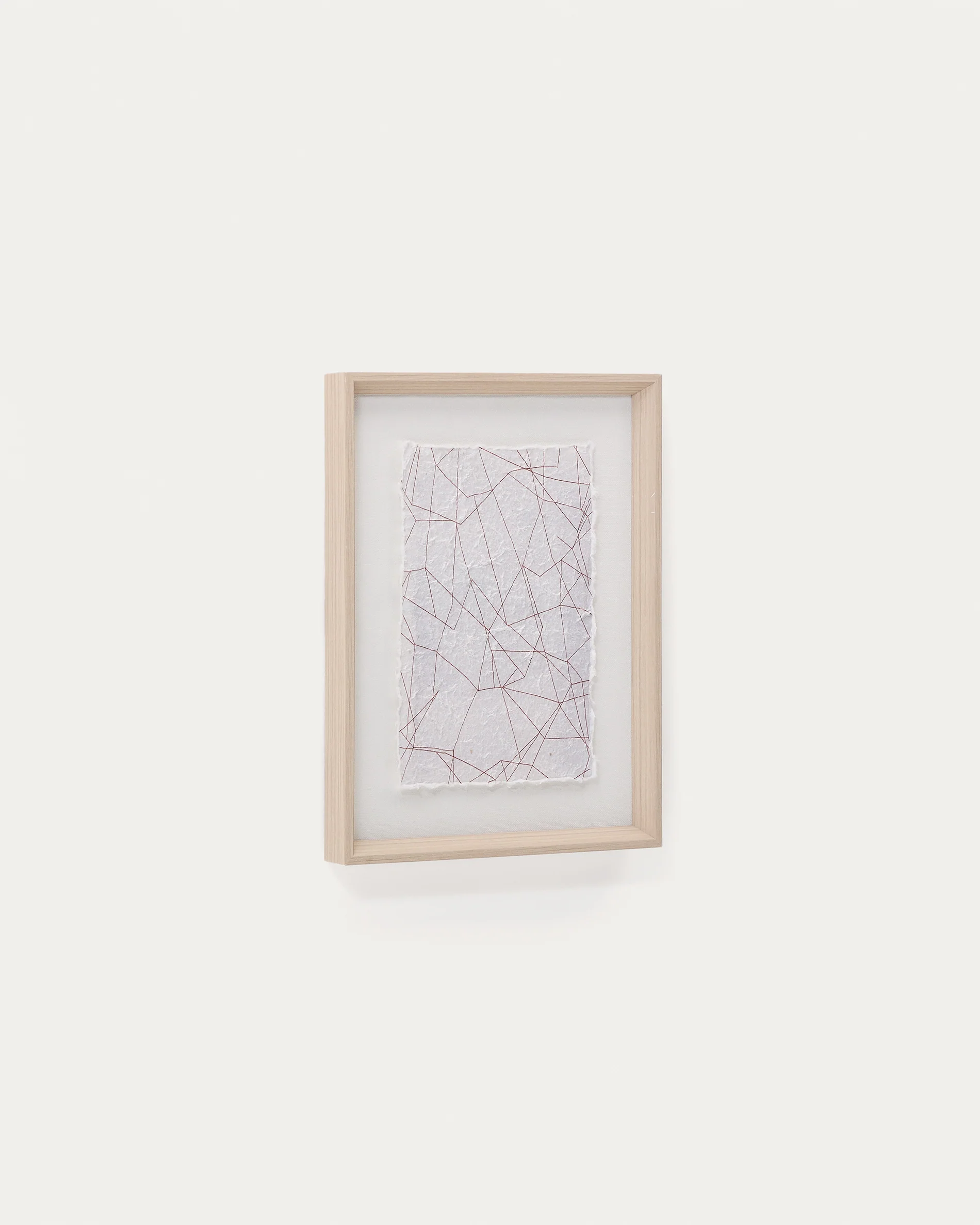 Durkan white picture on recycled paper 30 x 40cm