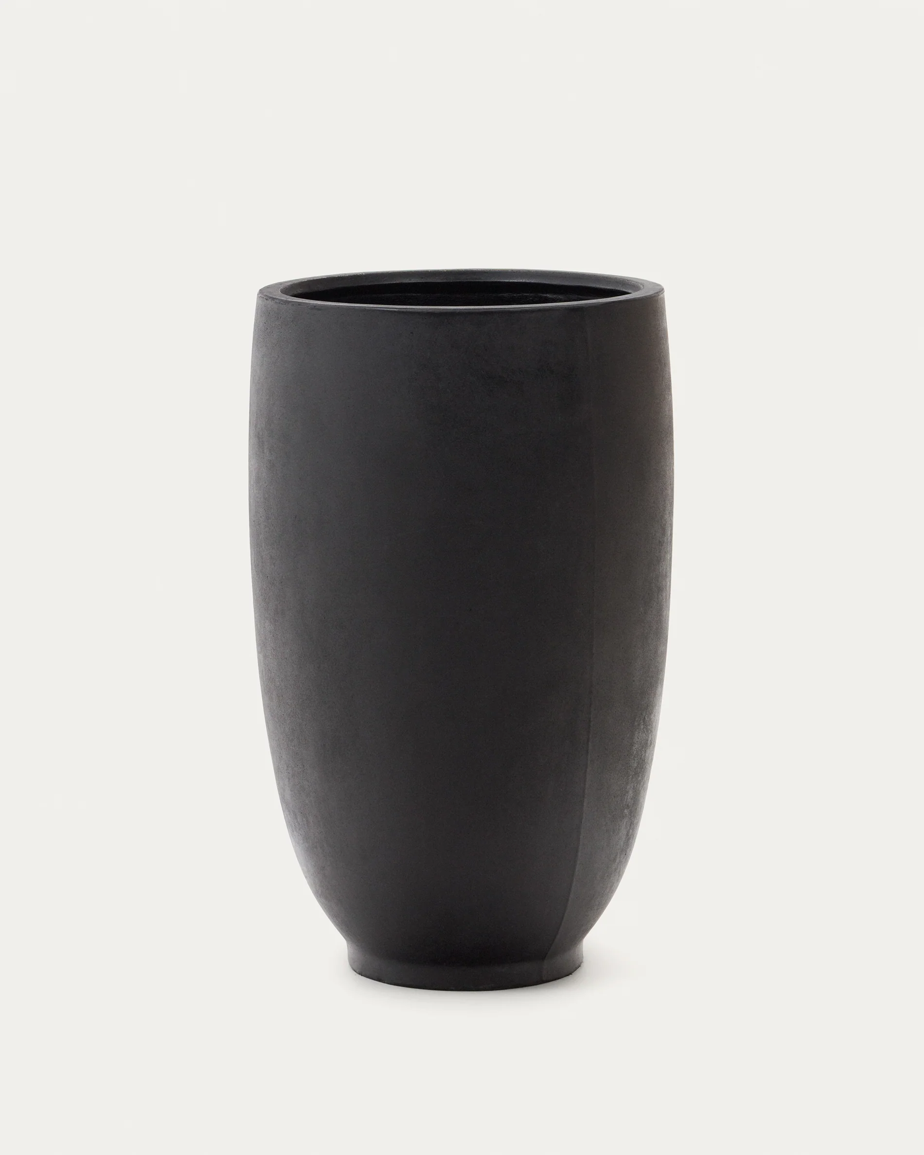 Aiguablava Black Cement Planter Ø 75 cm