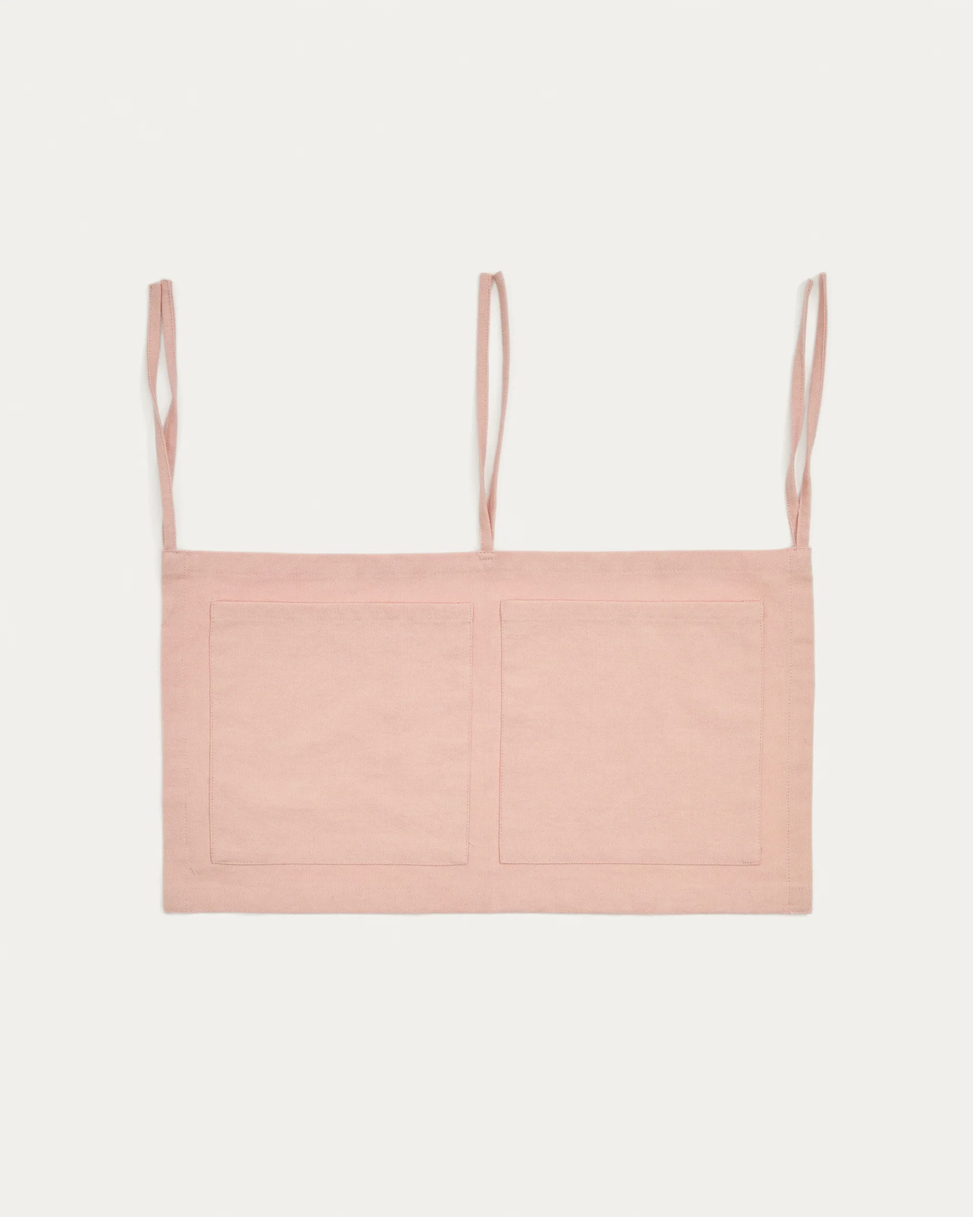 Pink, 100% cotton organiser for the Laily cot, 25 x 45 cm