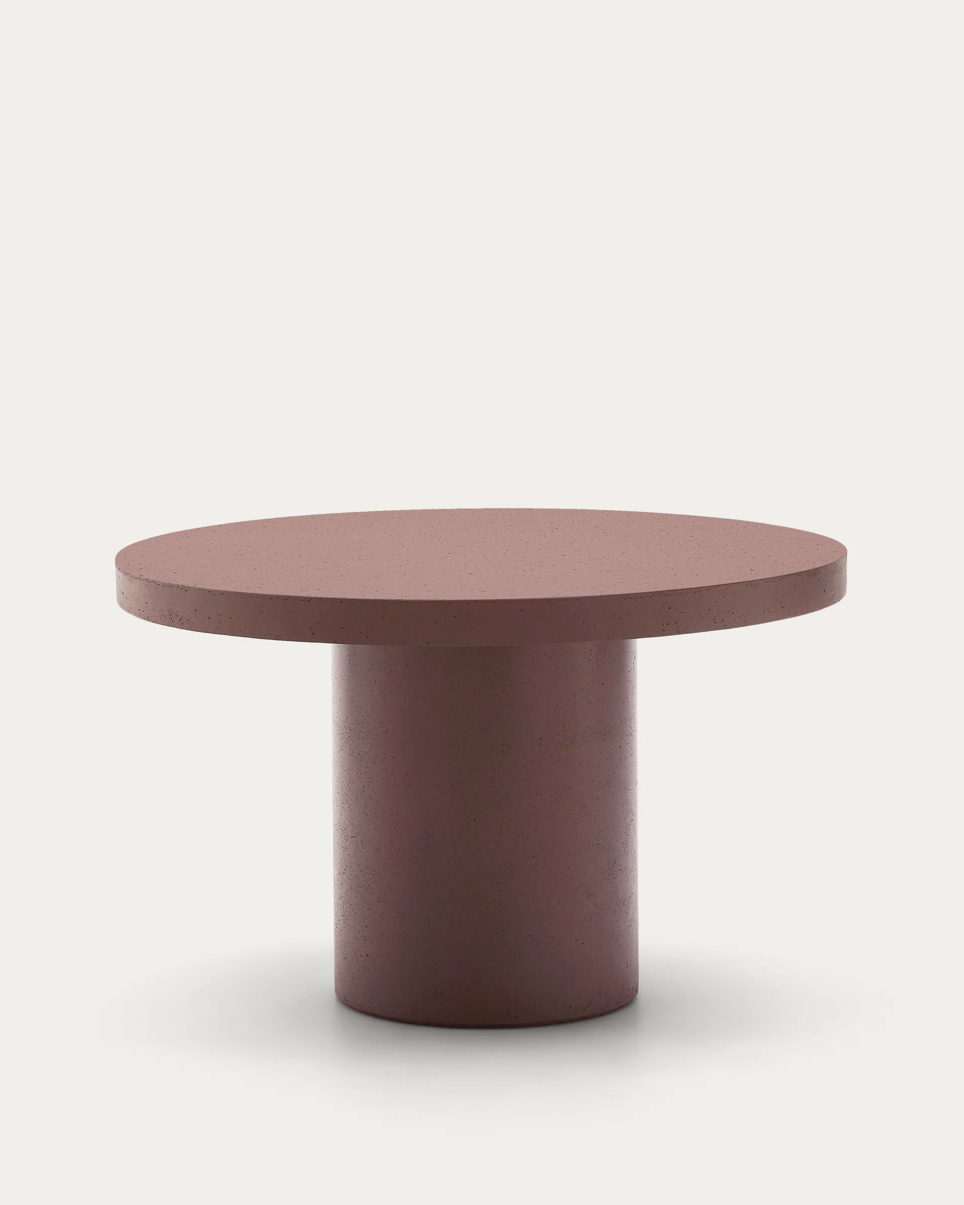 Aiguablava terracotta cement round table Ø120cm