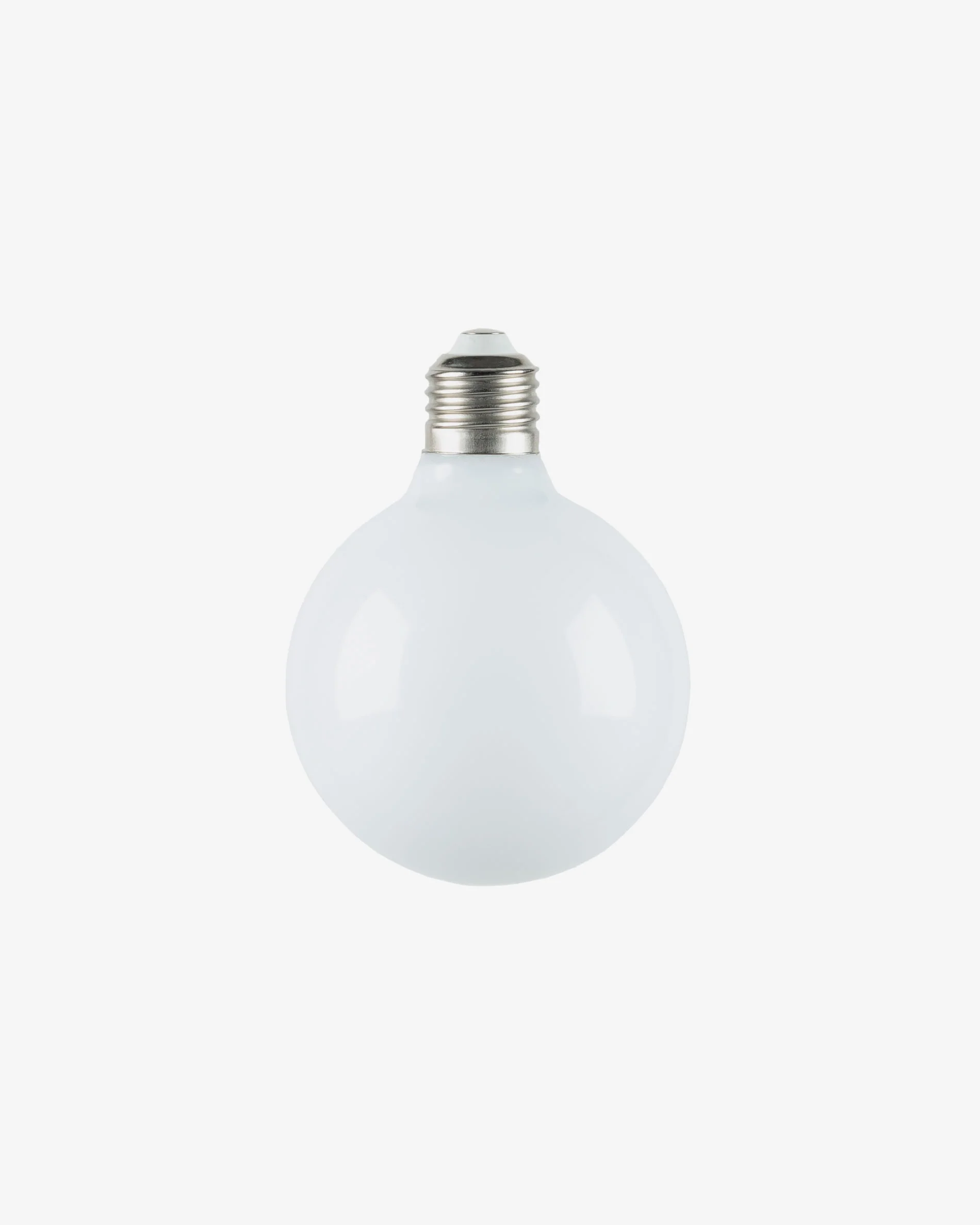 Bulb LED E27 lightbulb, 6W and 95 mm with warm light