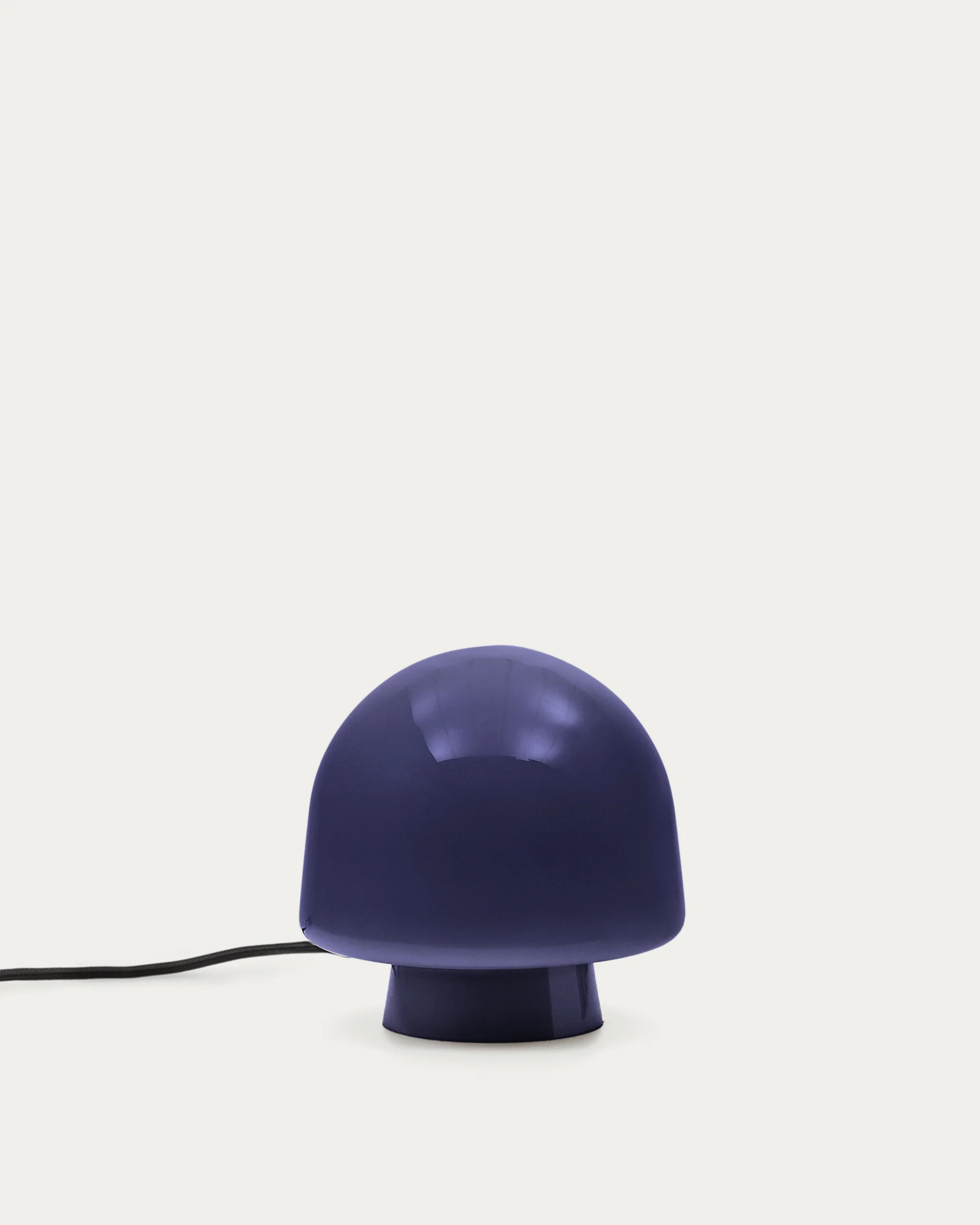 Reig blue glass table lamp