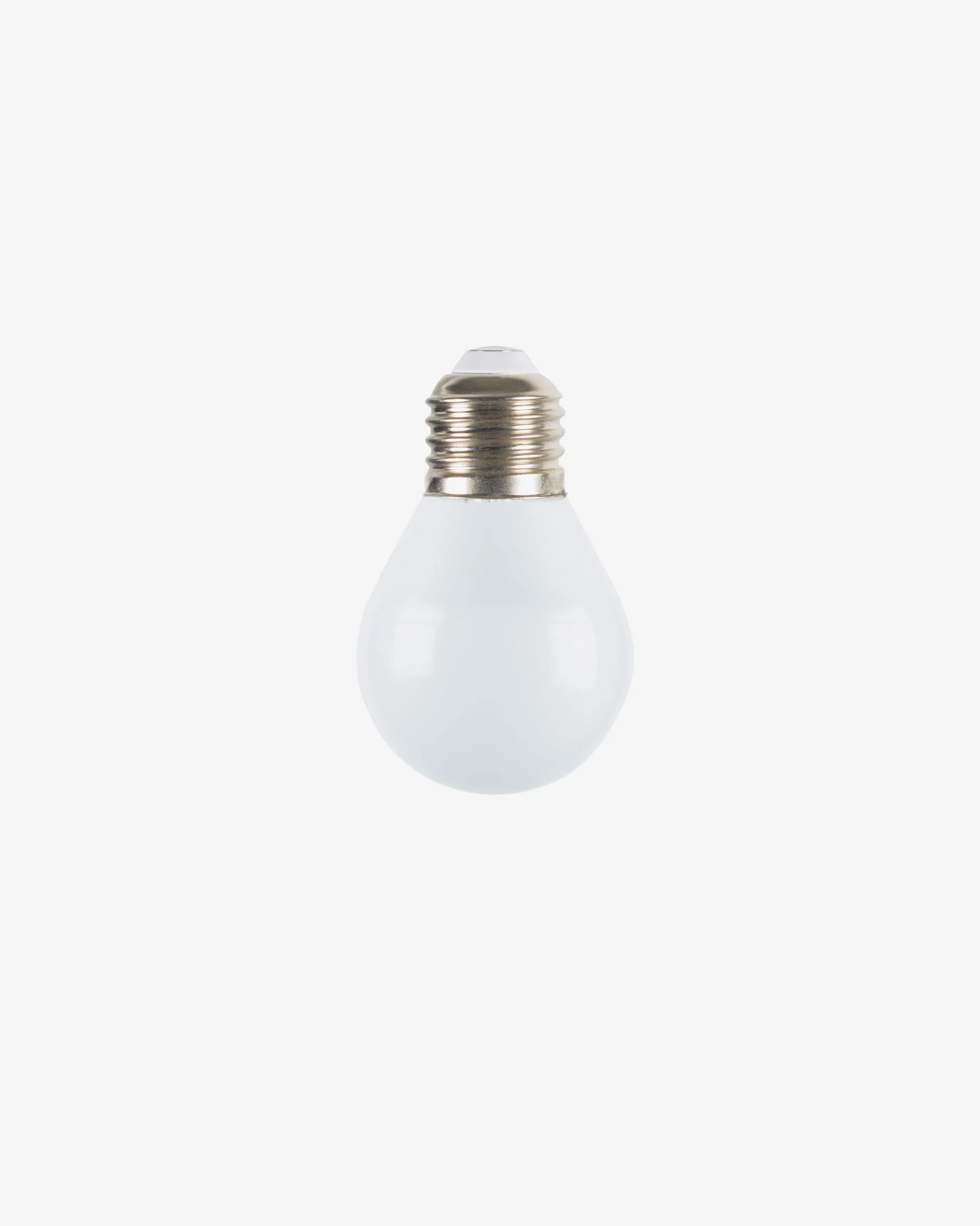 Bulb LED E27 lightbulb, 4W and 45 mm with warm light