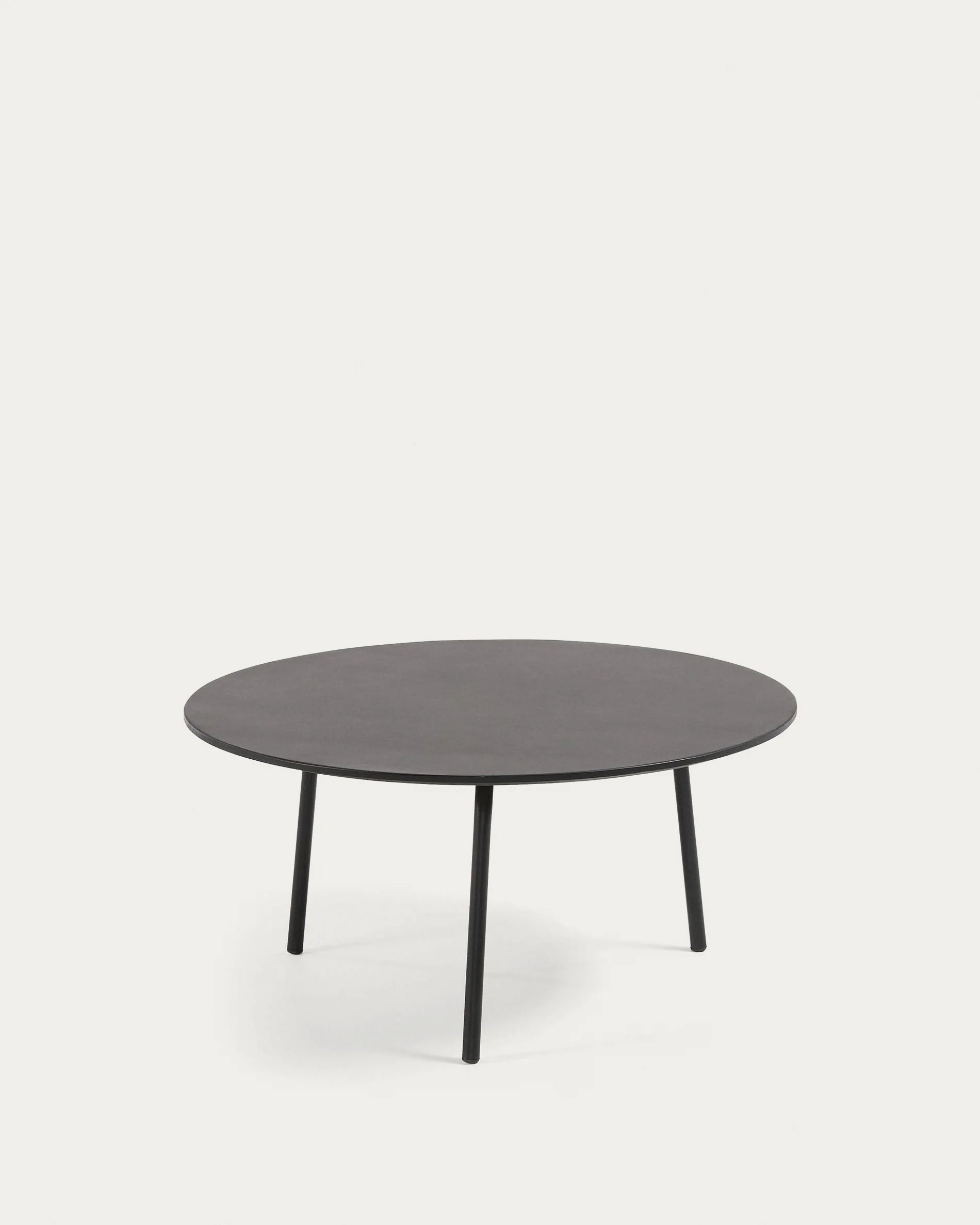 Mathis cement fibre with steel legs with black finish Ø 70 cm