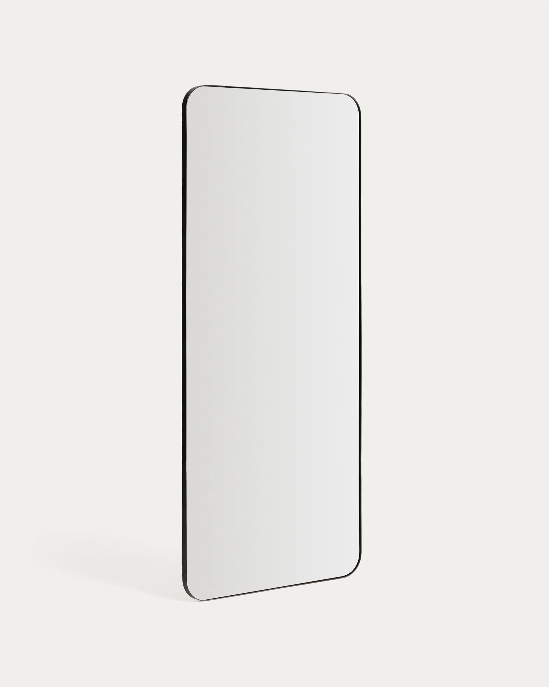 Marco black metal mirror 80 x 180cm