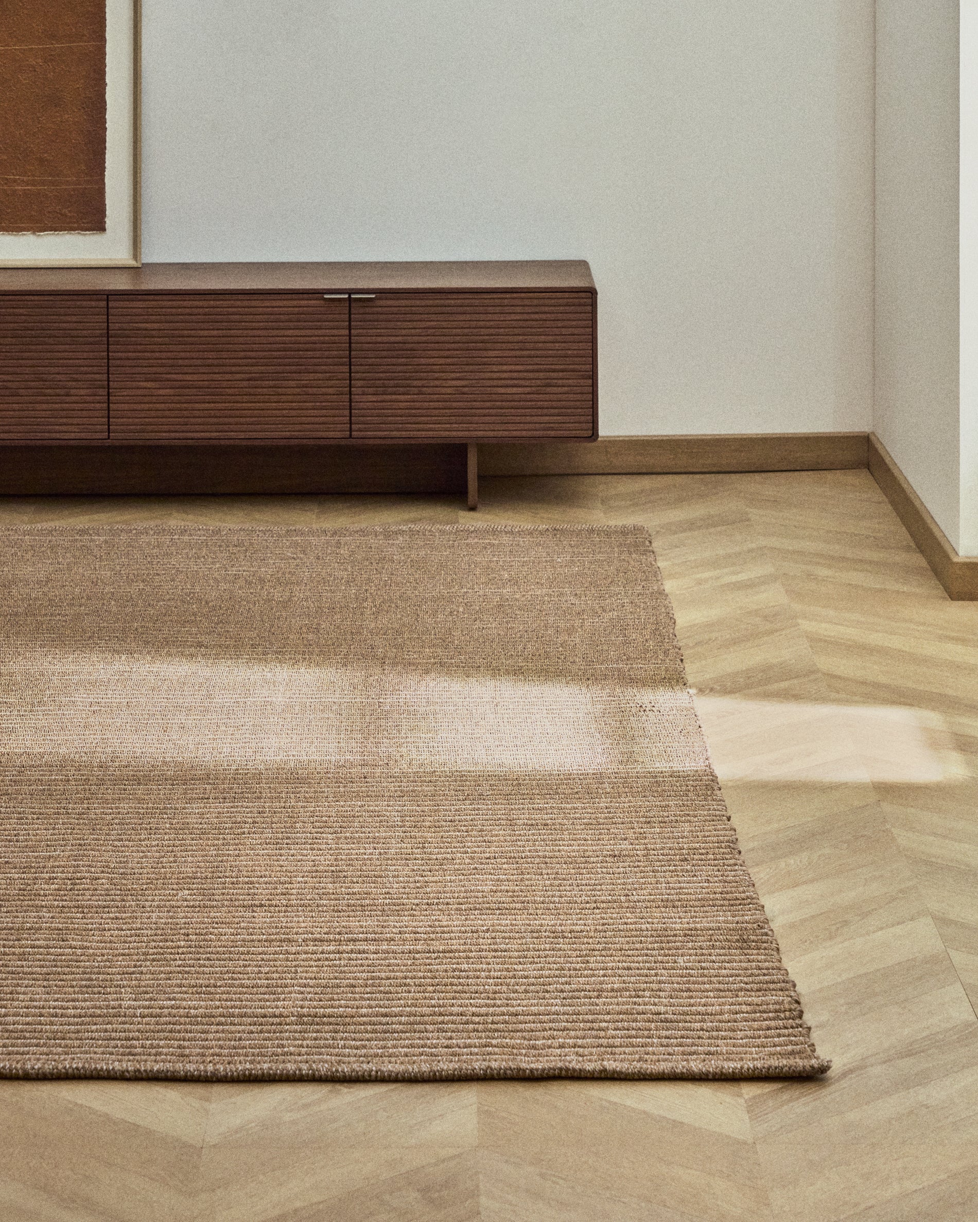 Rug Ardelia in synthetic fibers beige 200 x 300 cm