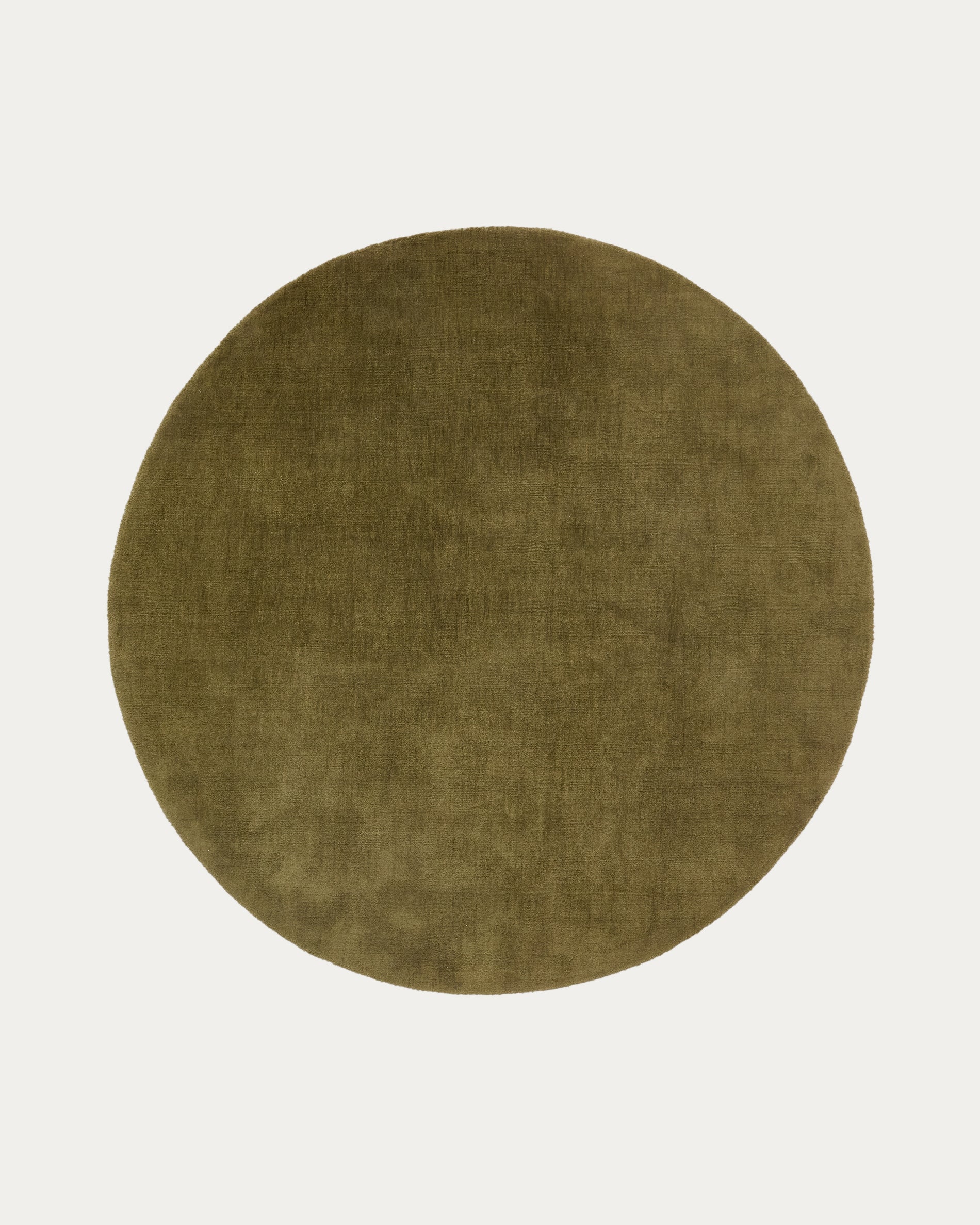 Empuries green round rug Ø200cm