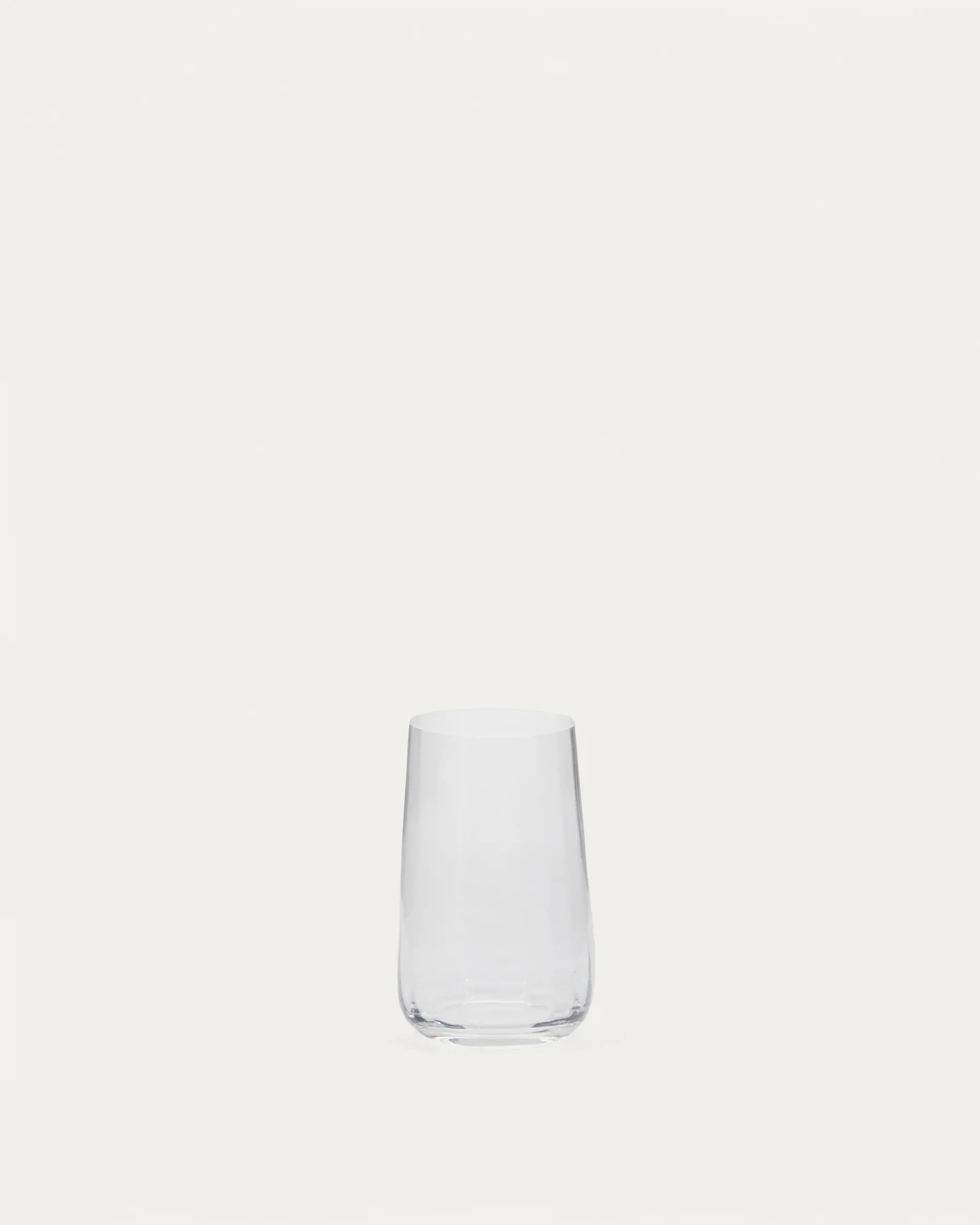 Mimba transparent glass cup, 46 cl