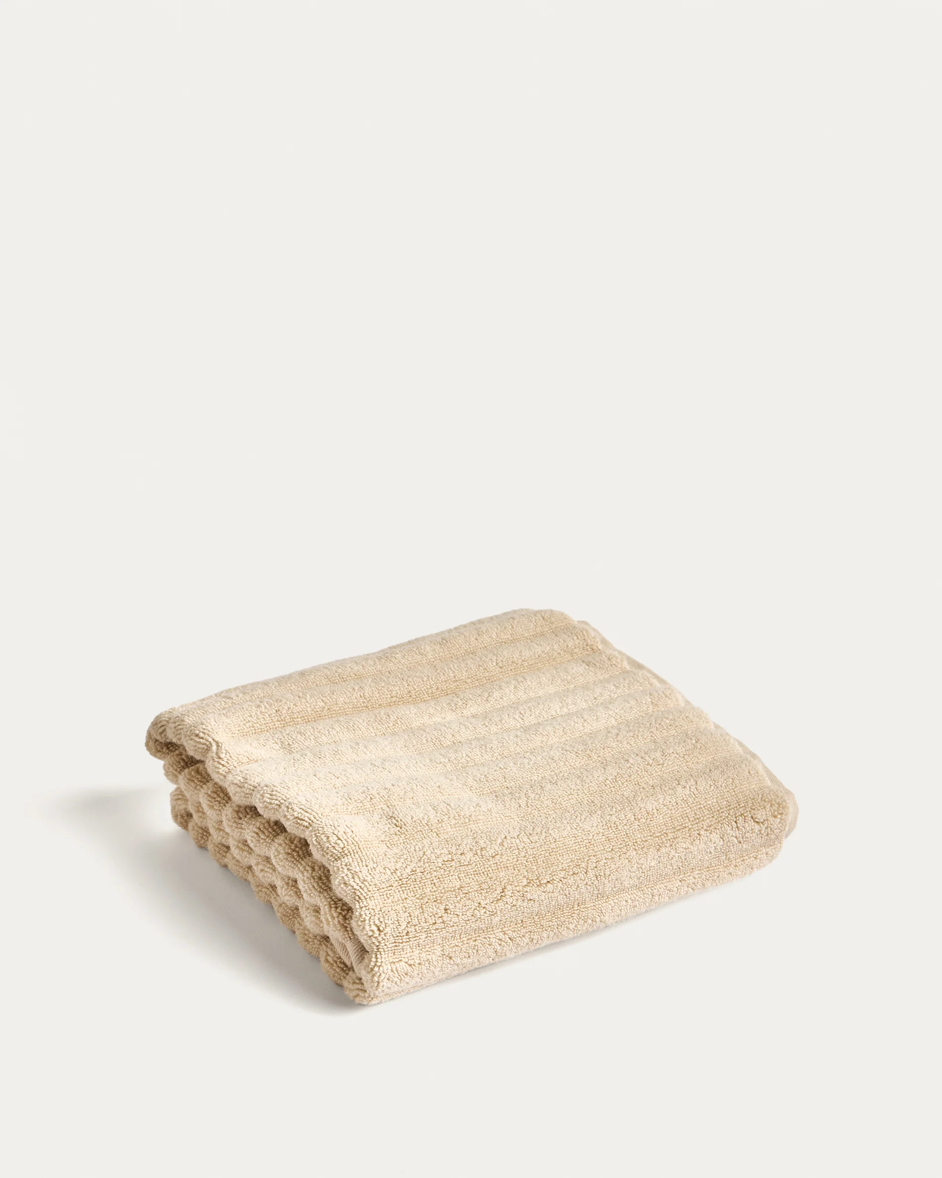 Navira 100% cotton beige hand towel 50 x 90cm