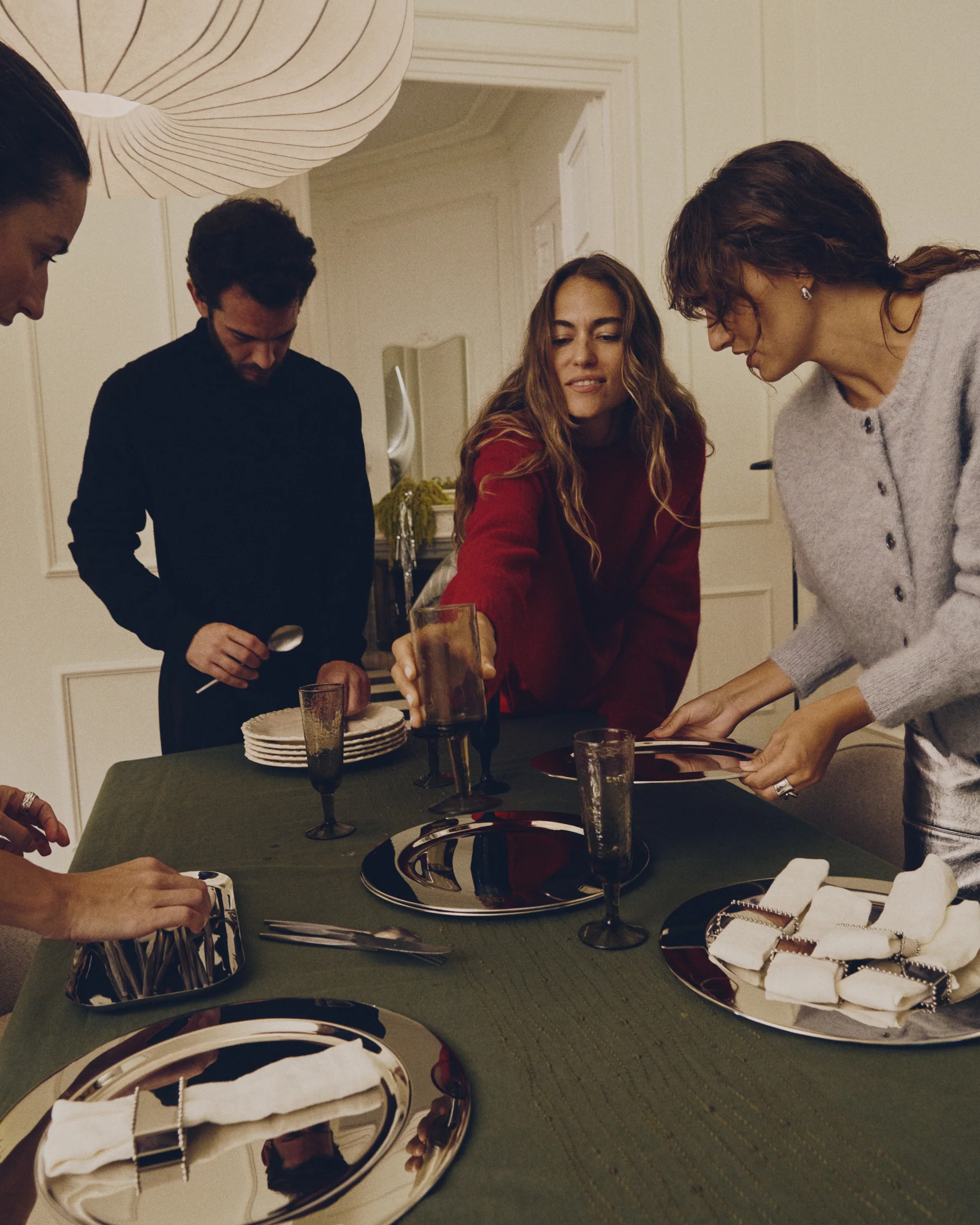 Obila wine glass made of brown recycled glass