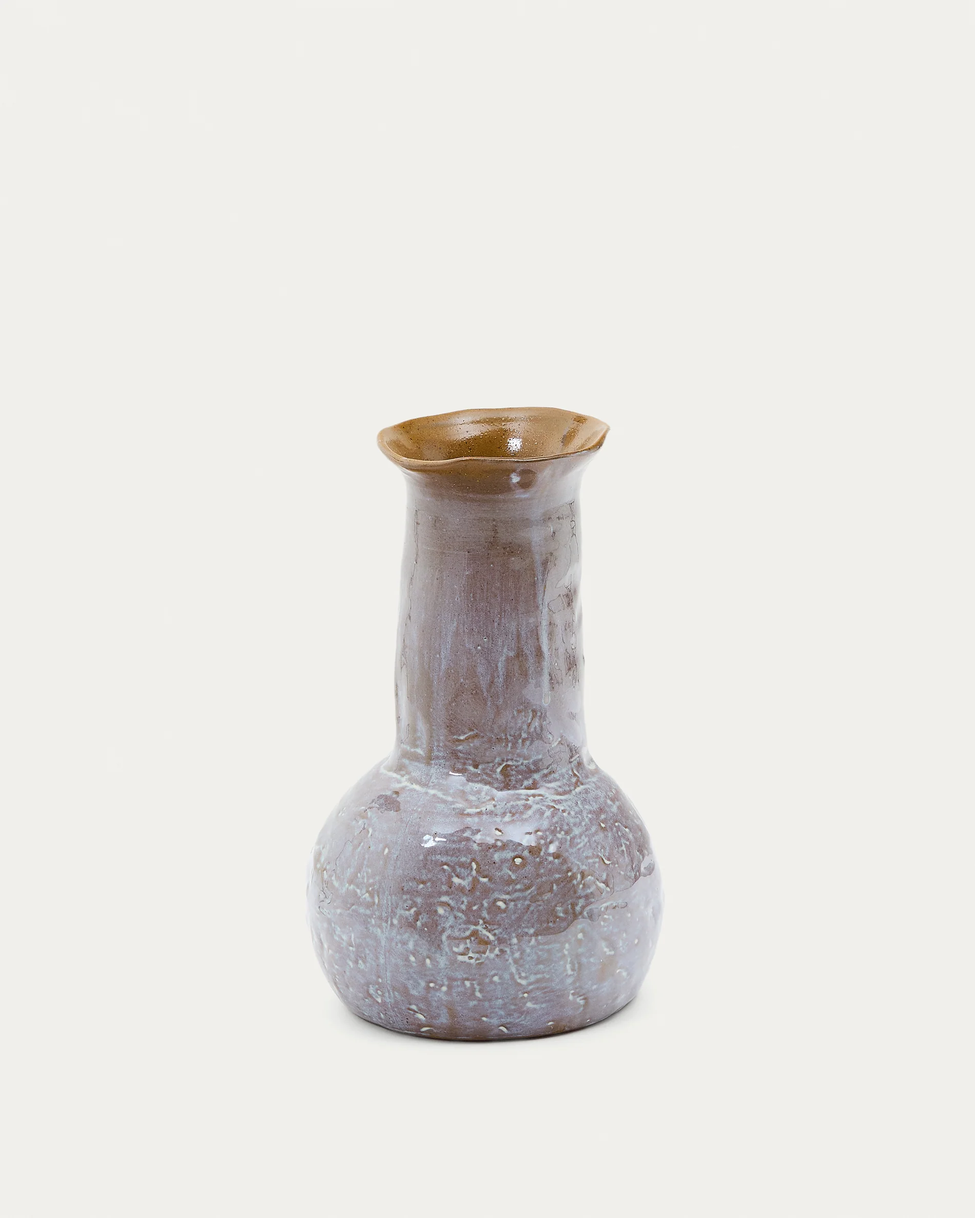 Olaris multicoloured ceramic vase 15,3 cm