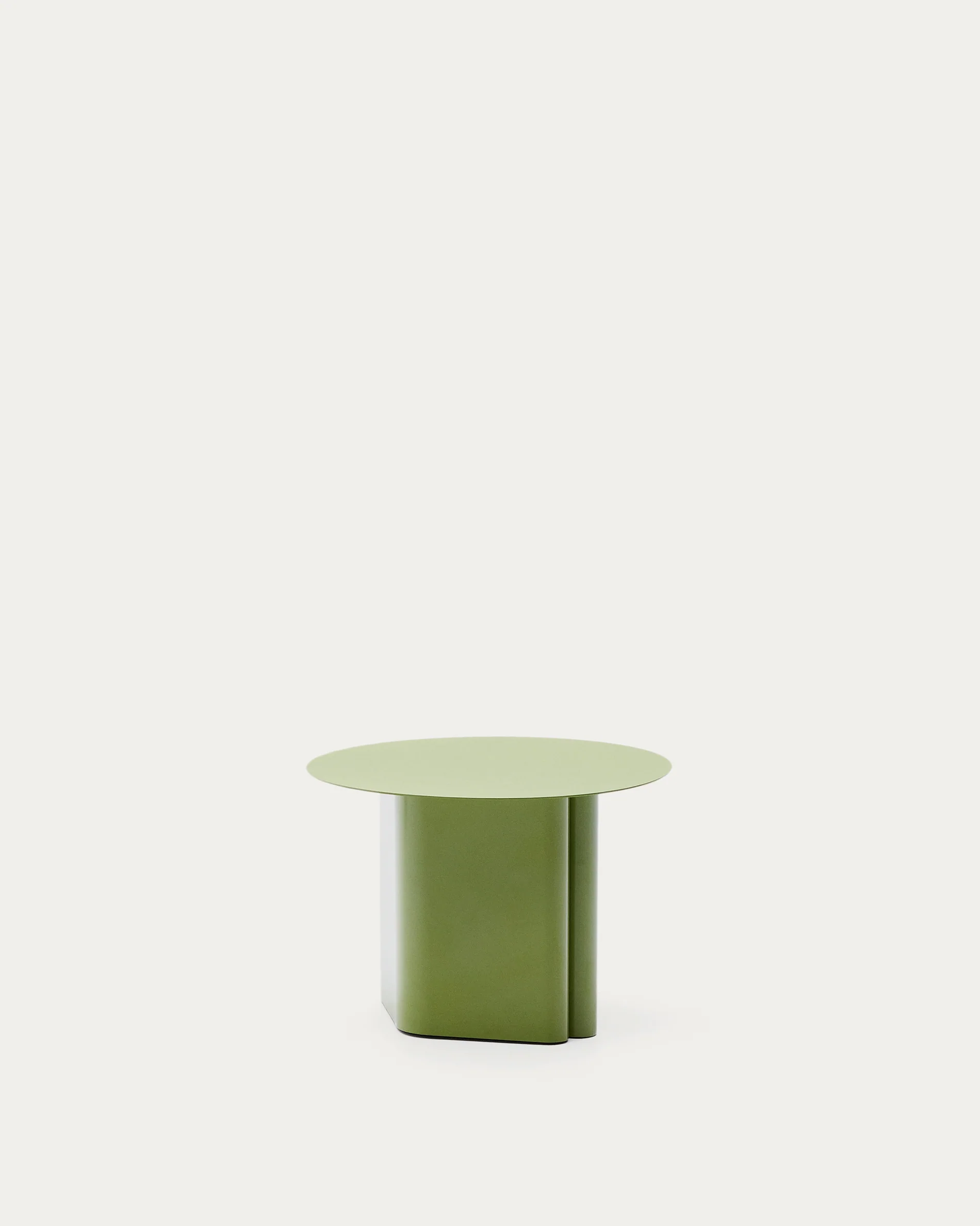 Arvin green iron side table Ø 55cm