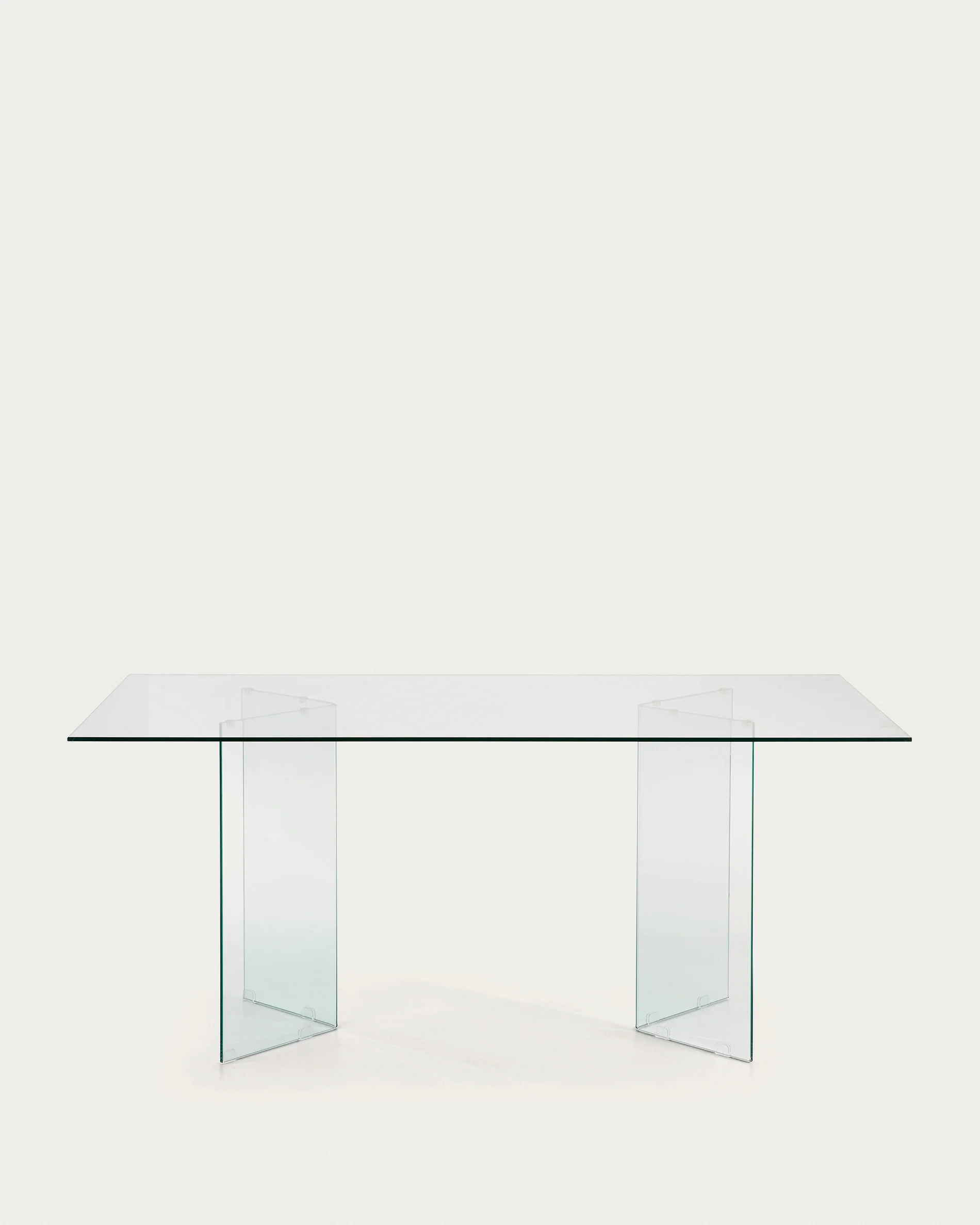 Burano glass table, 200 x 90 cm