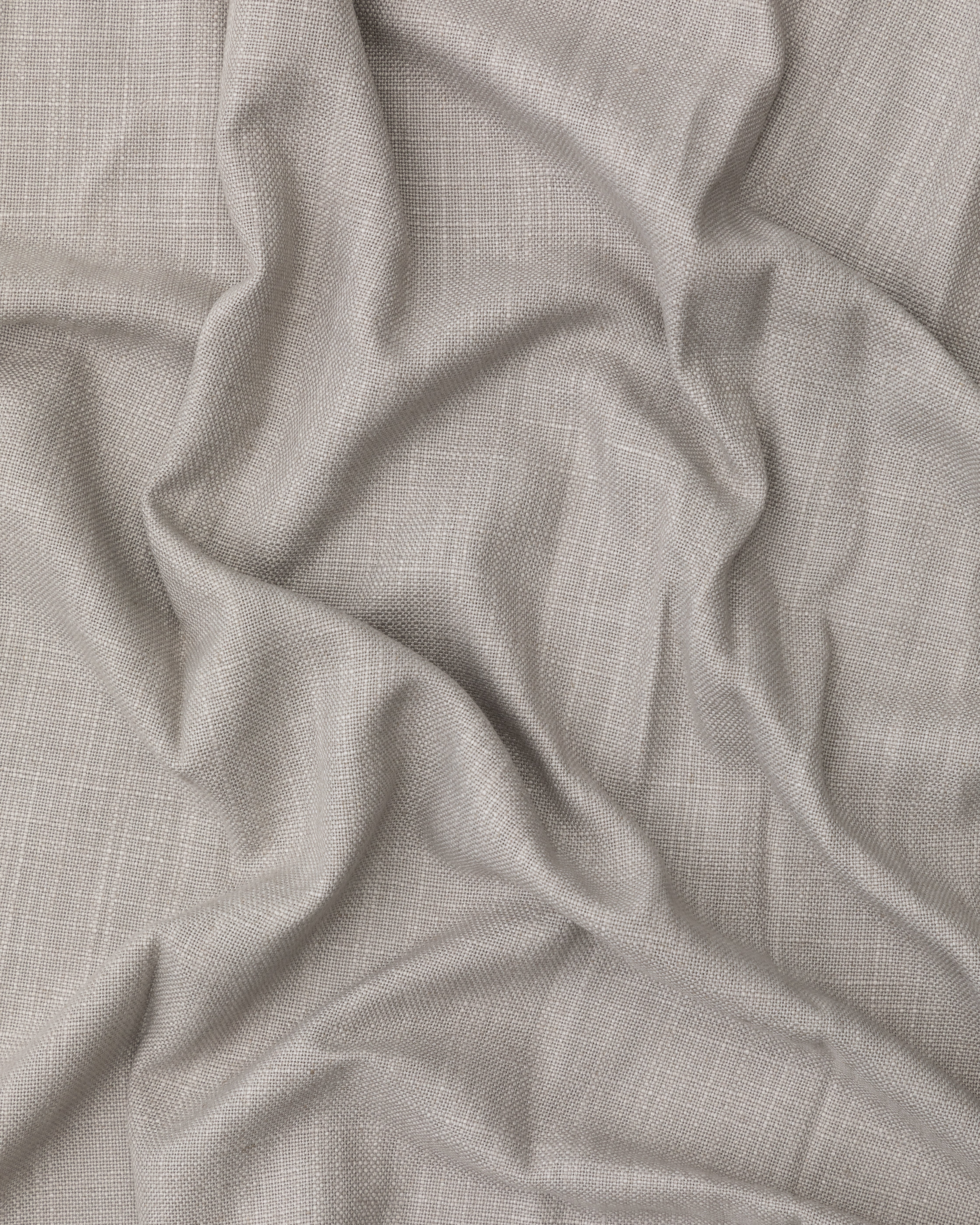 Iboni (Jaipur) Light Grey Fabric Swatch 10 x 15 cm