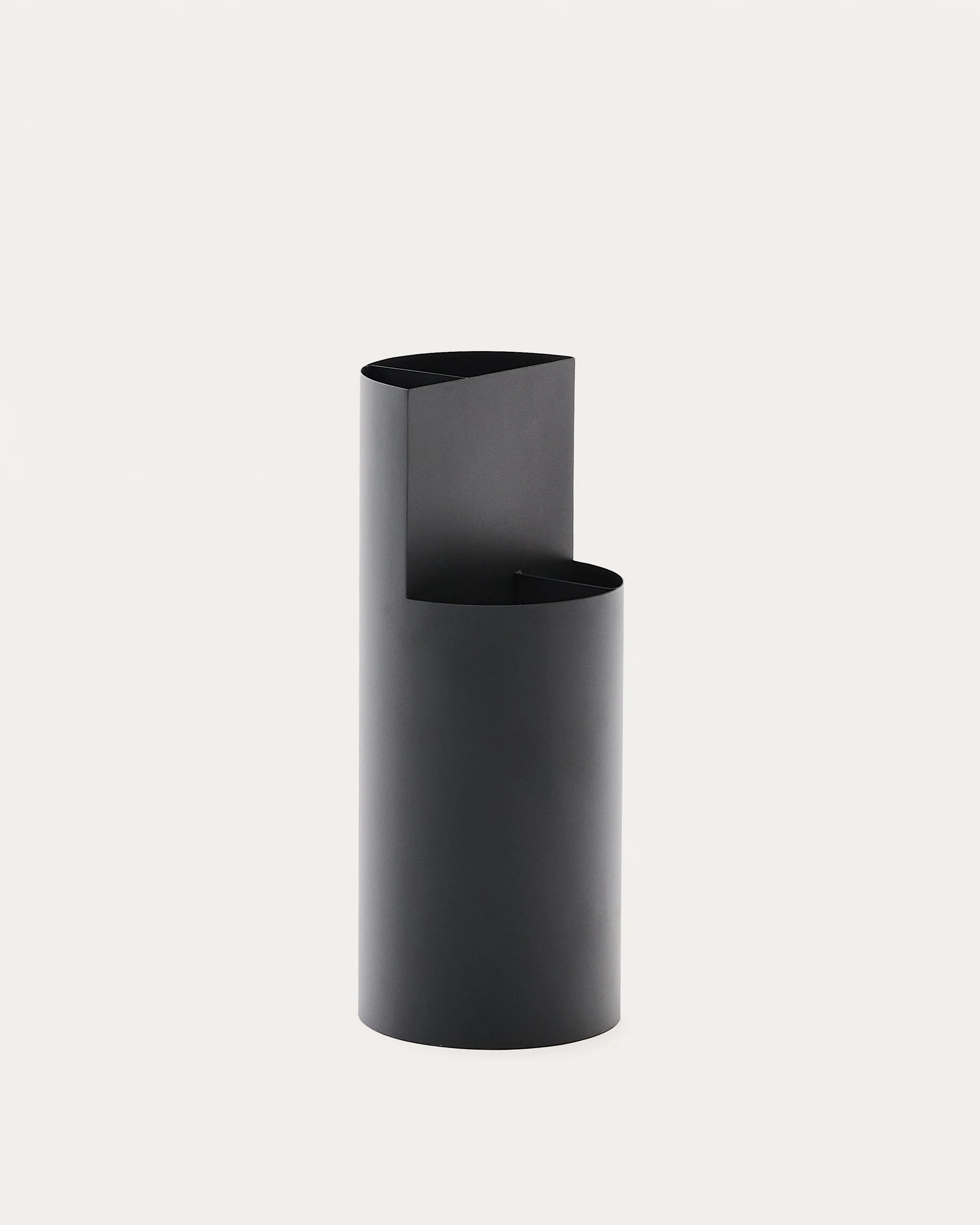 Atin grey metal small umbrella stand