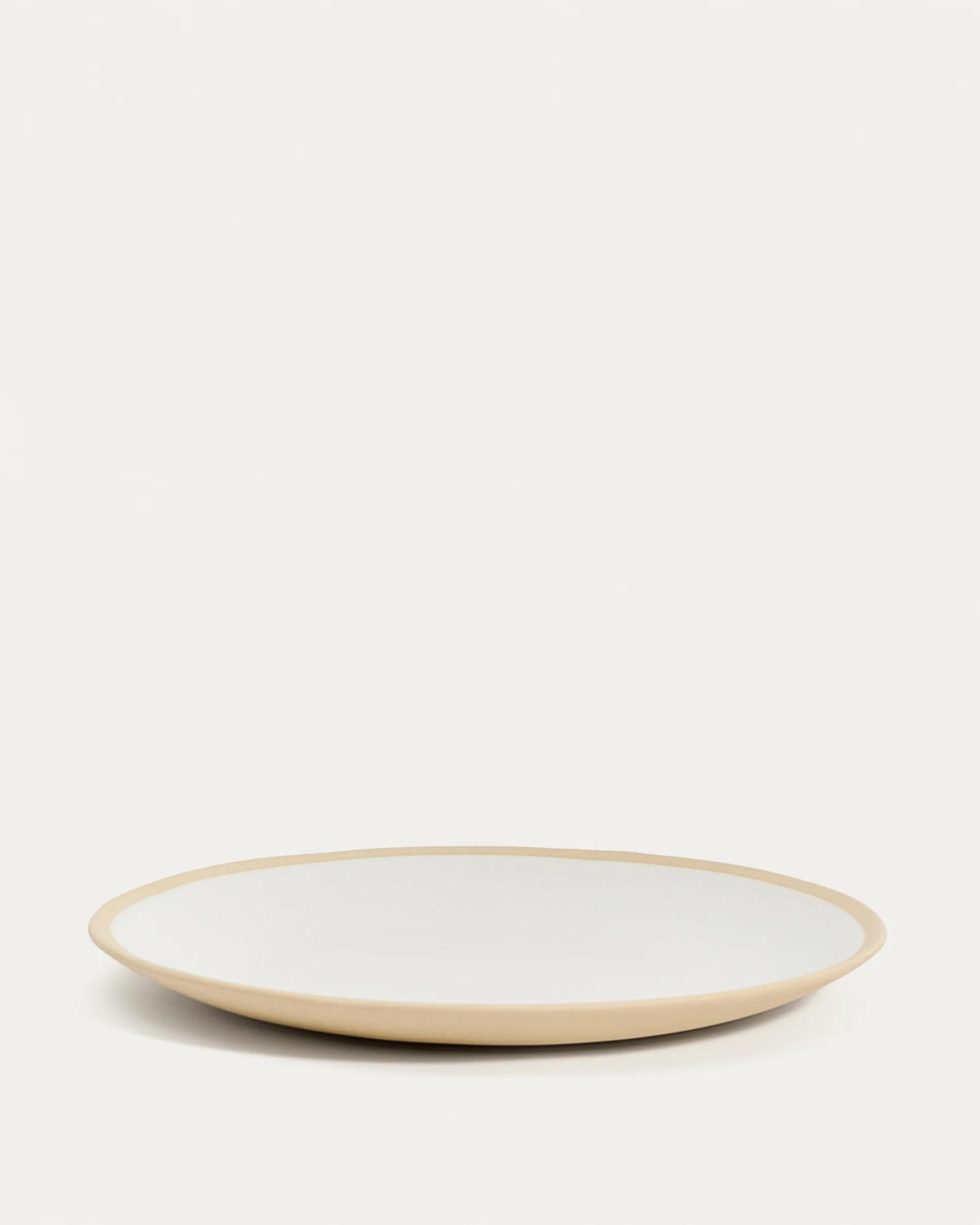 Beige Azir ceramic plate