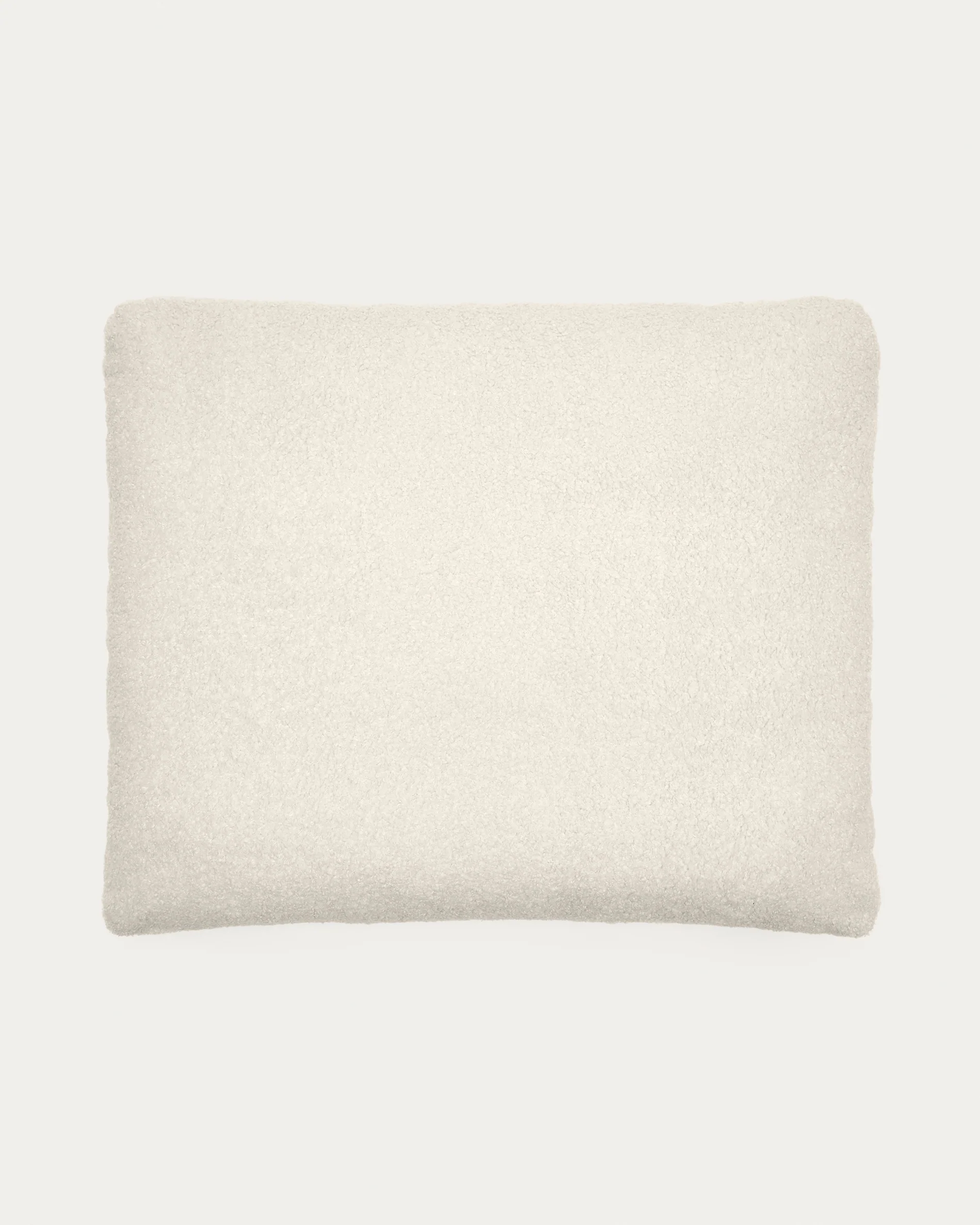 Martina ecru bouclé cushion 60 x 52cm