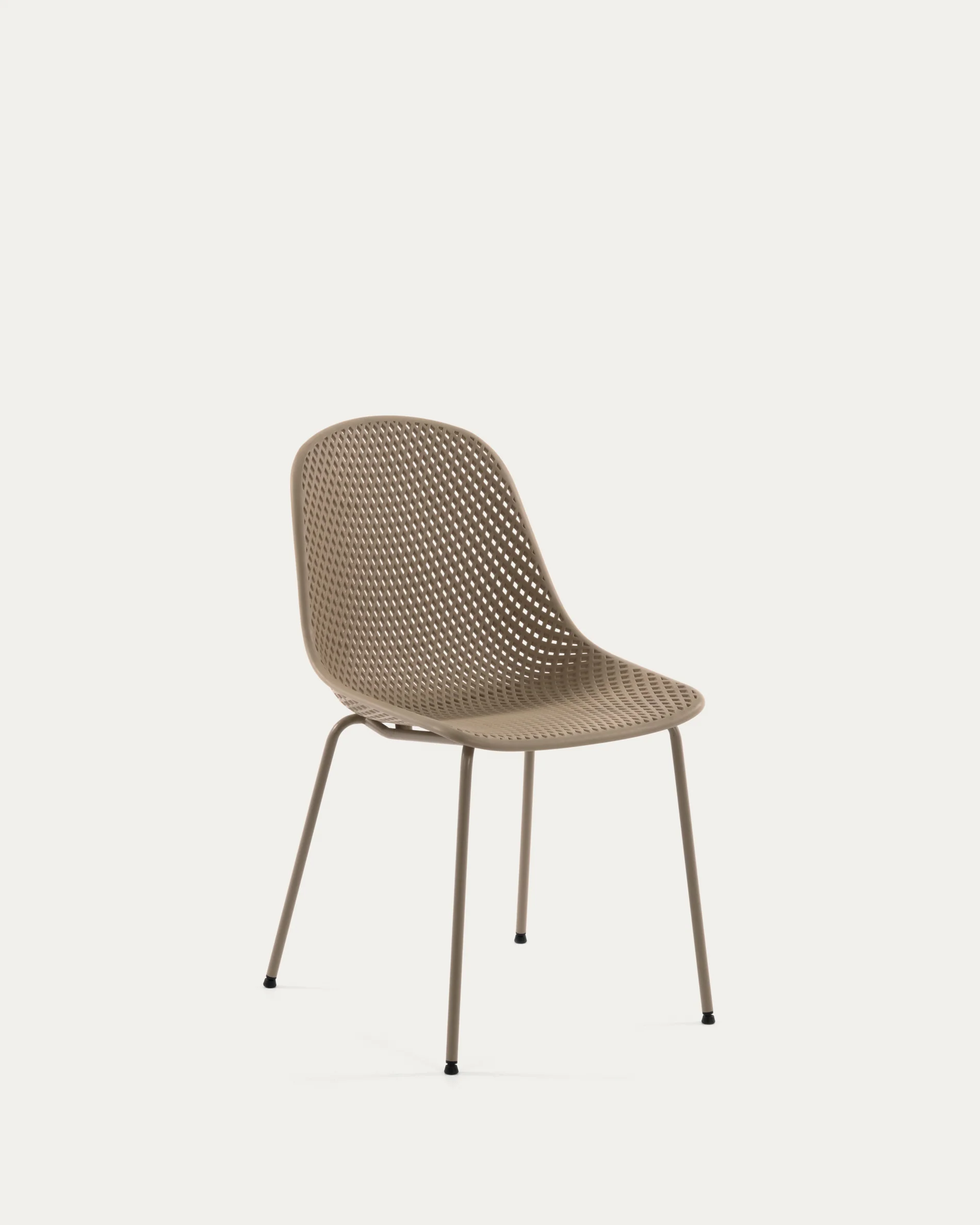 Quinby outdoor dining chair in beige