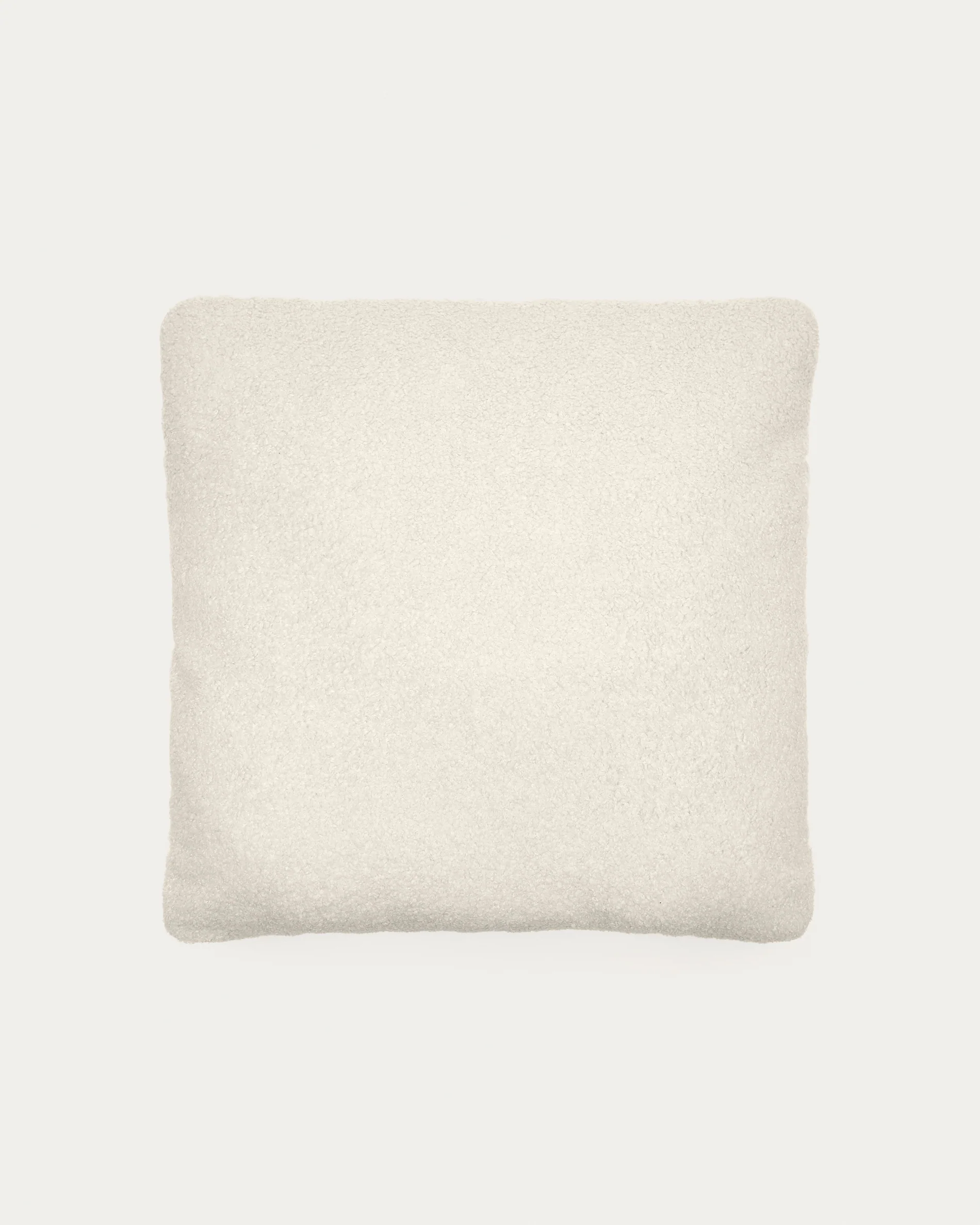 Martina ecru bouclé cushion 52 x 52cm